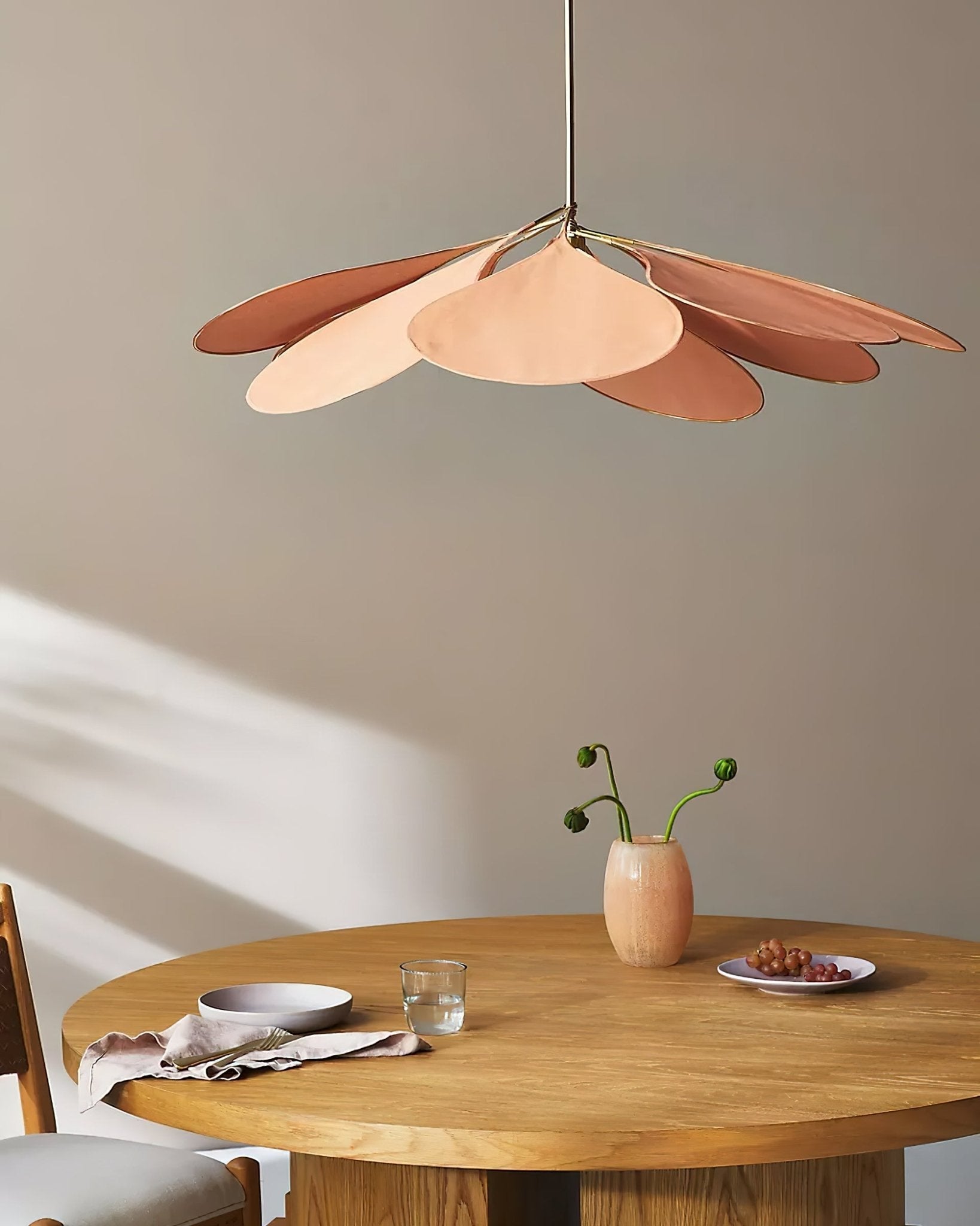 Zephyian Fabric Floral Pendant Lamp - Letslighting