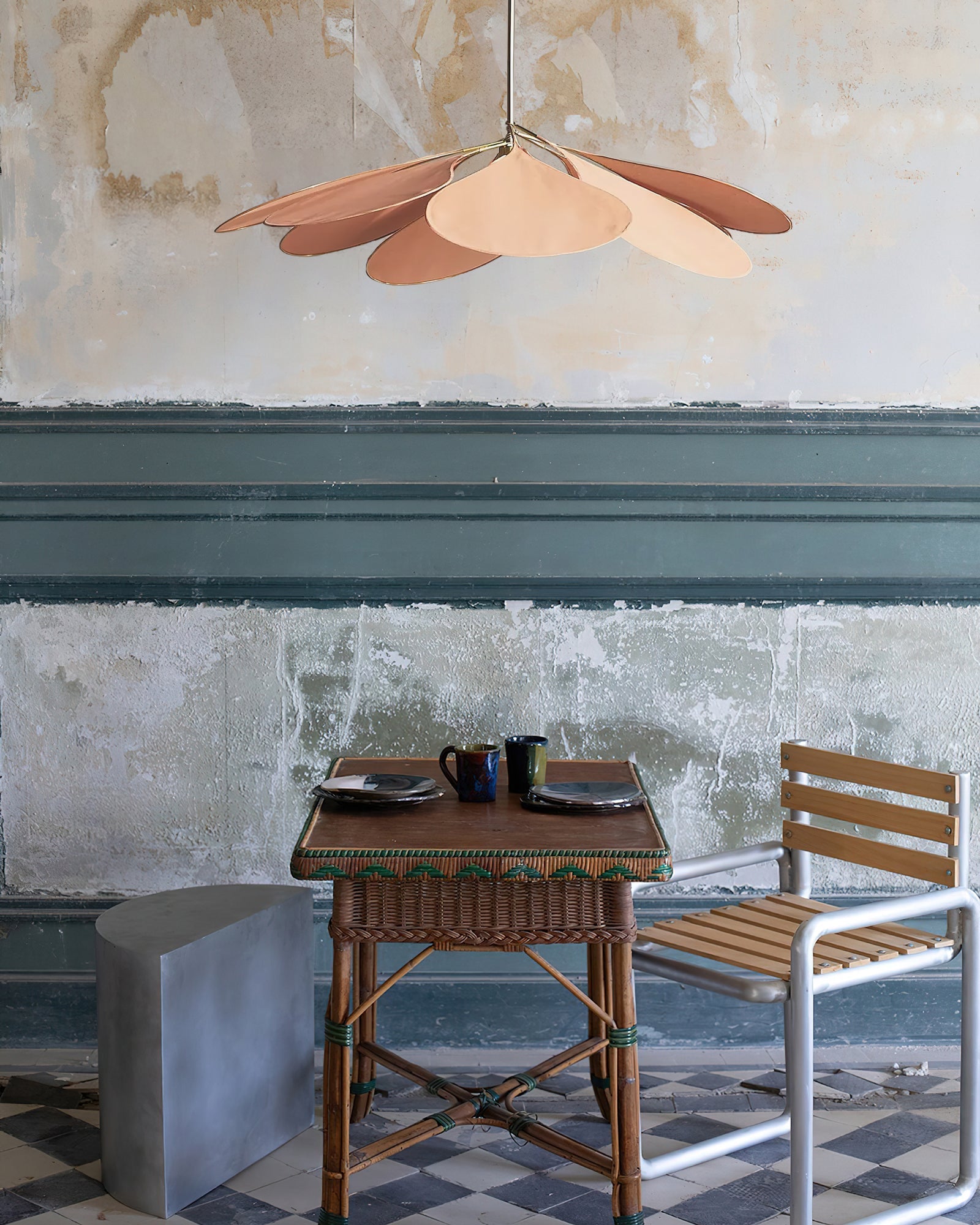 Zephyian Fabric Floral Pendant Lamp - Letslighting