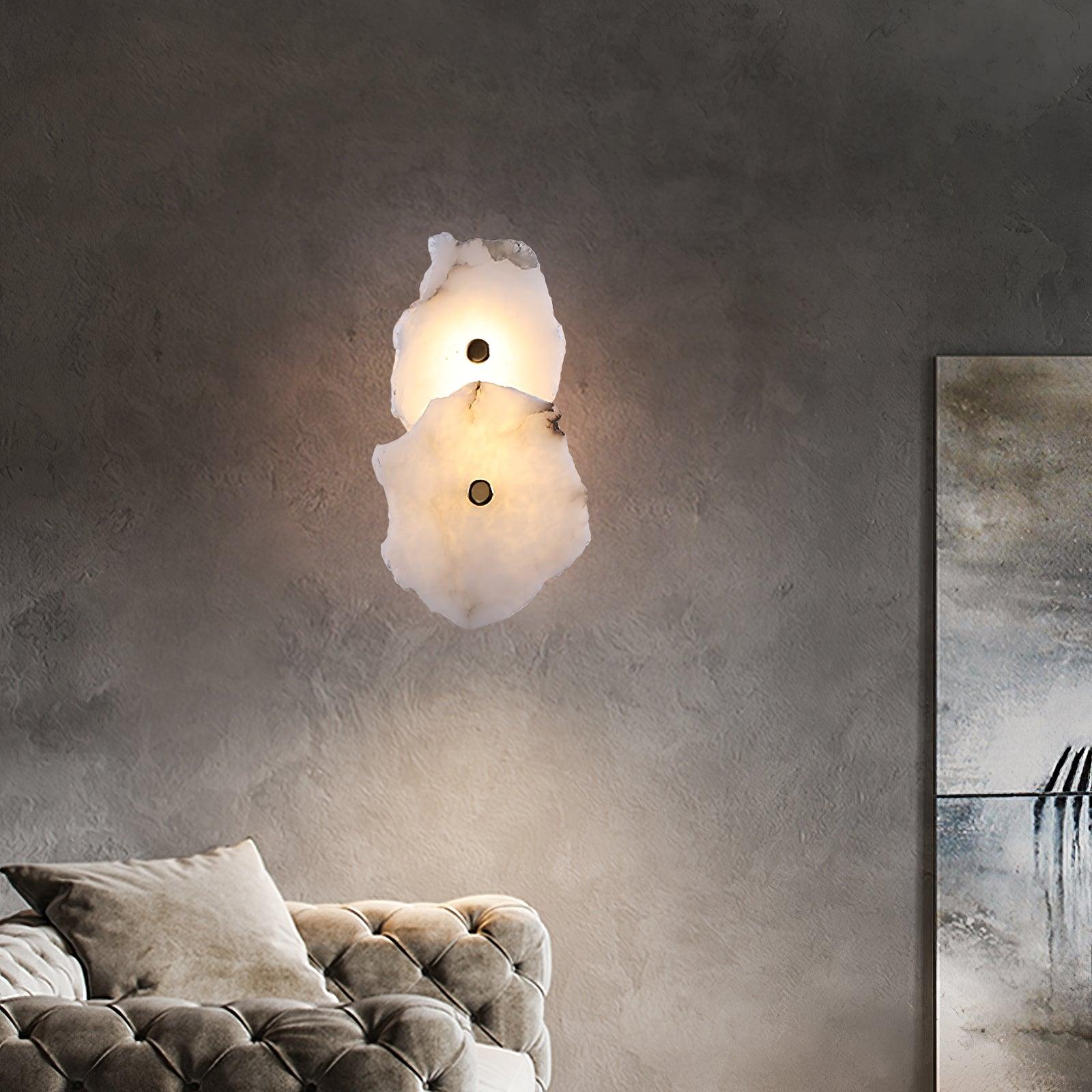 Ritta Alabaster Flower Wall Lamp