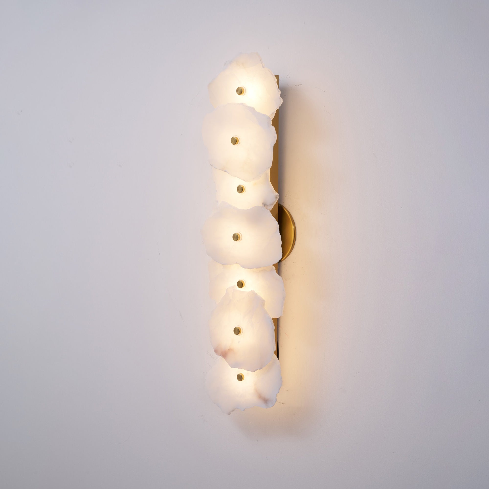 Ritta Alabaster Flower Wall Lamp