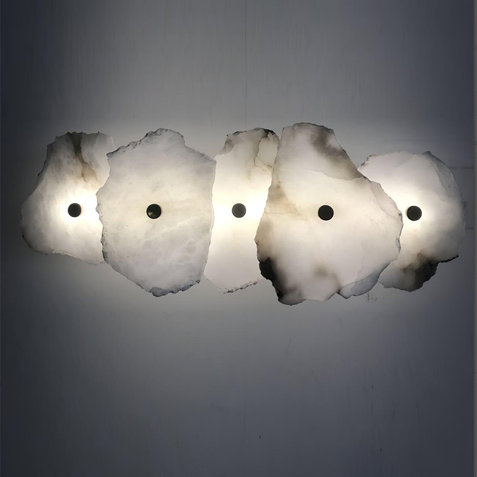 Ritta Alabaster Flower Wall Lamp
