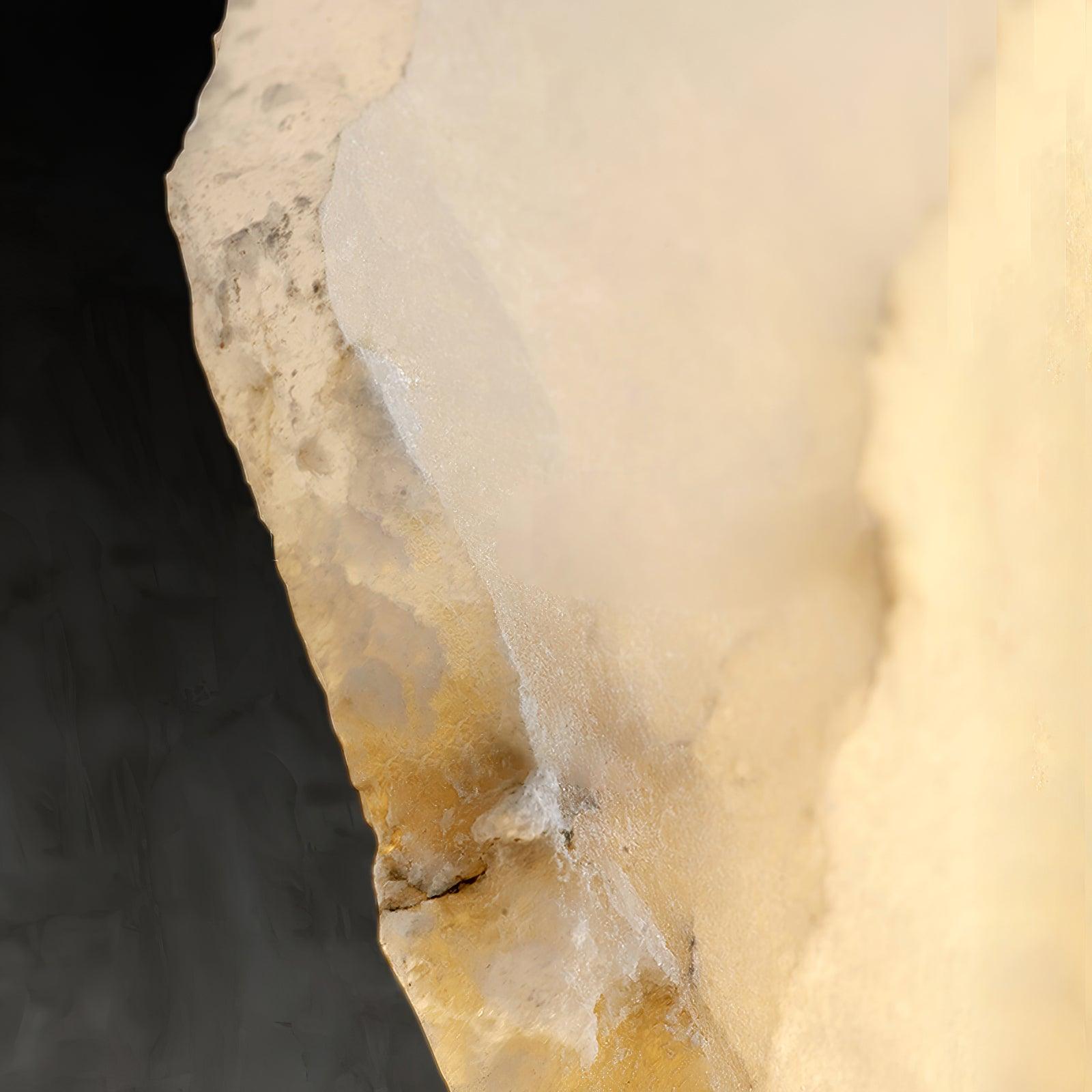 Ritta Alabaster Flower Wall Lamp