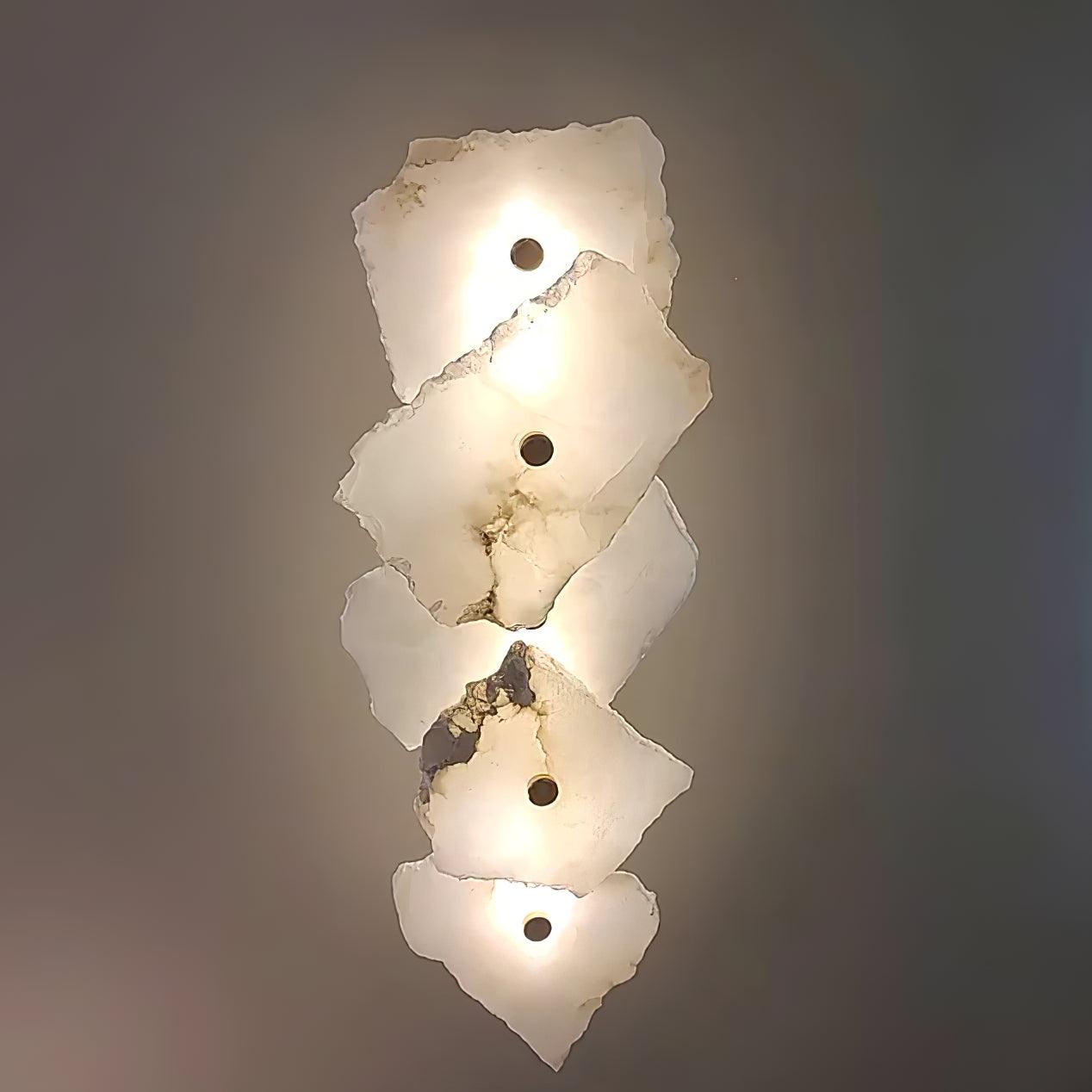 Ritta Alabaster Flower Wall Lamp