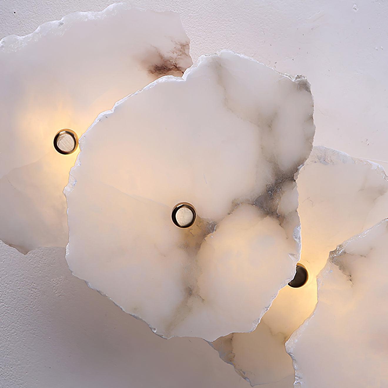 Ritta Alabaster Flower Wall Lamp
