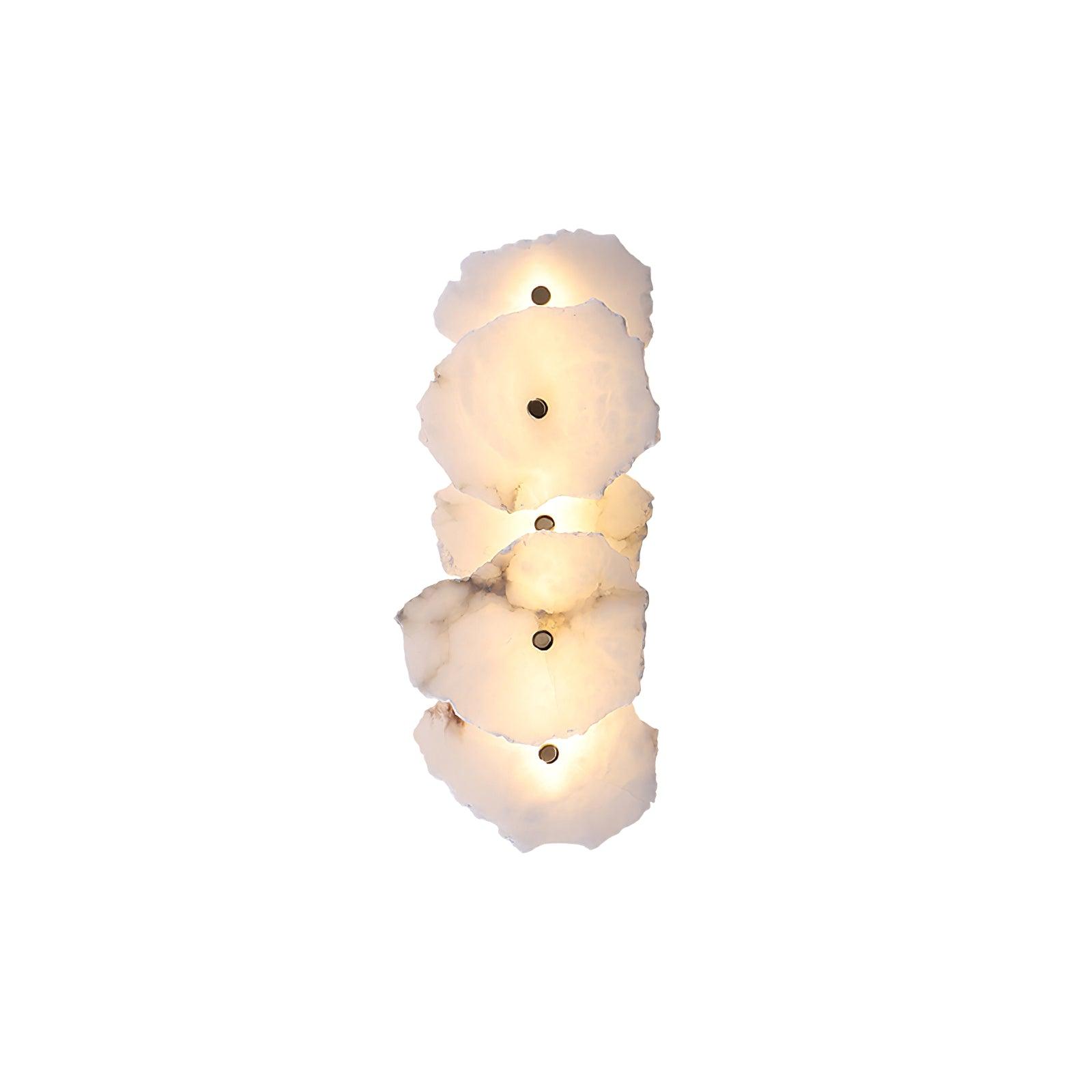 Ritta Alabaster Flower Wall Lamp