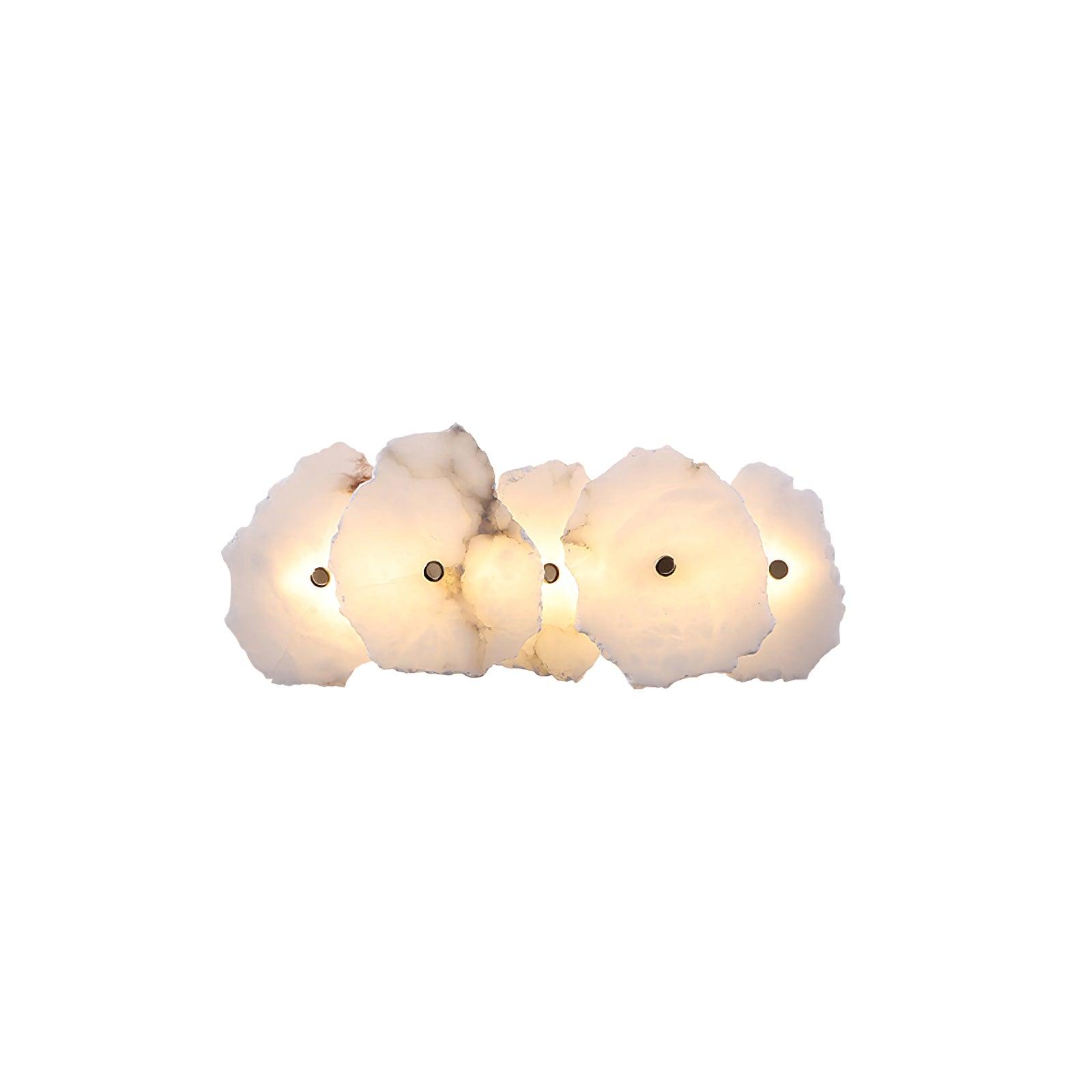 Ritta Alabaster Flower Wall Lamp