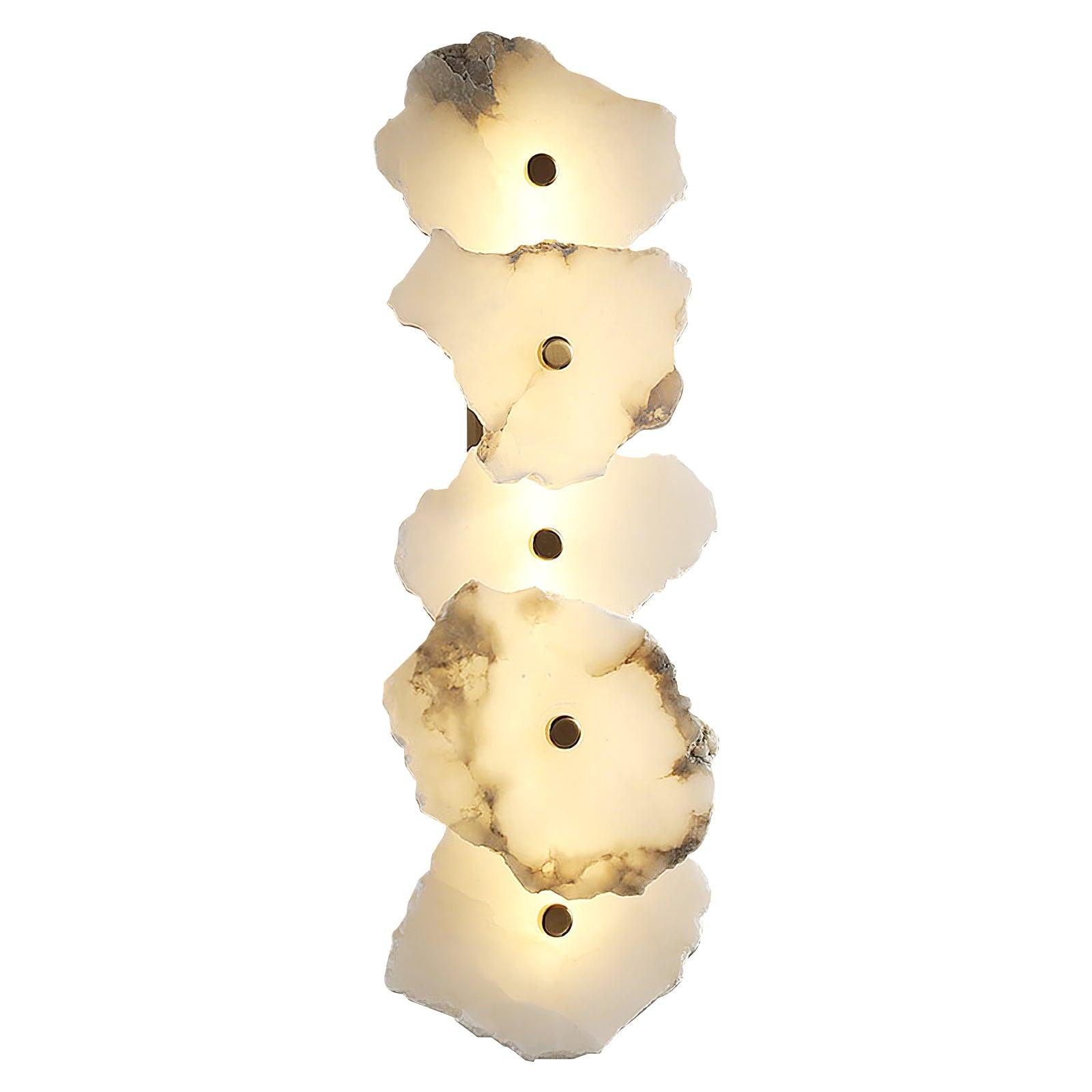 Ritta Alabaster Flower Wall Lamp