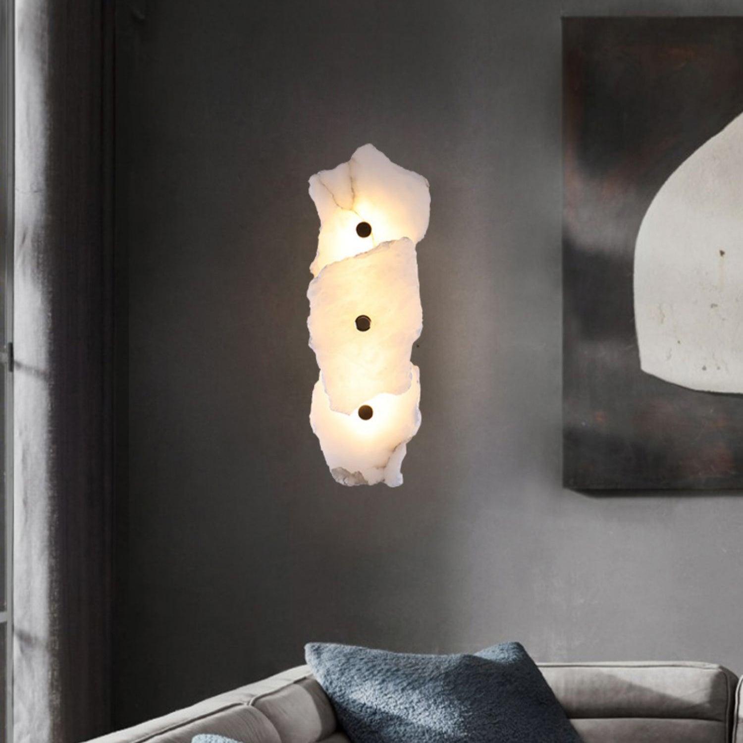 Ritta Alabaster Flower Wall Lamp