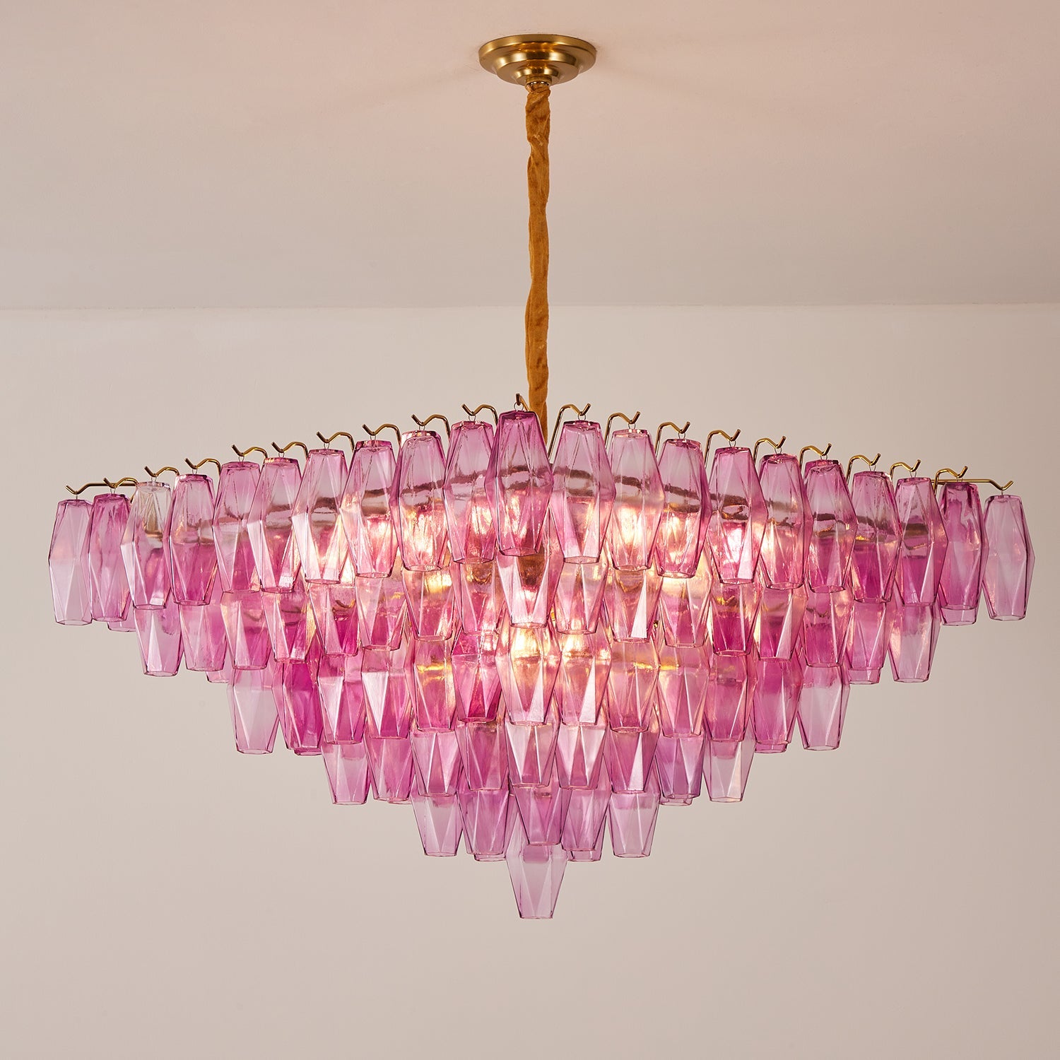 Petralyn Chandelier Prism Cascade - Letslighting