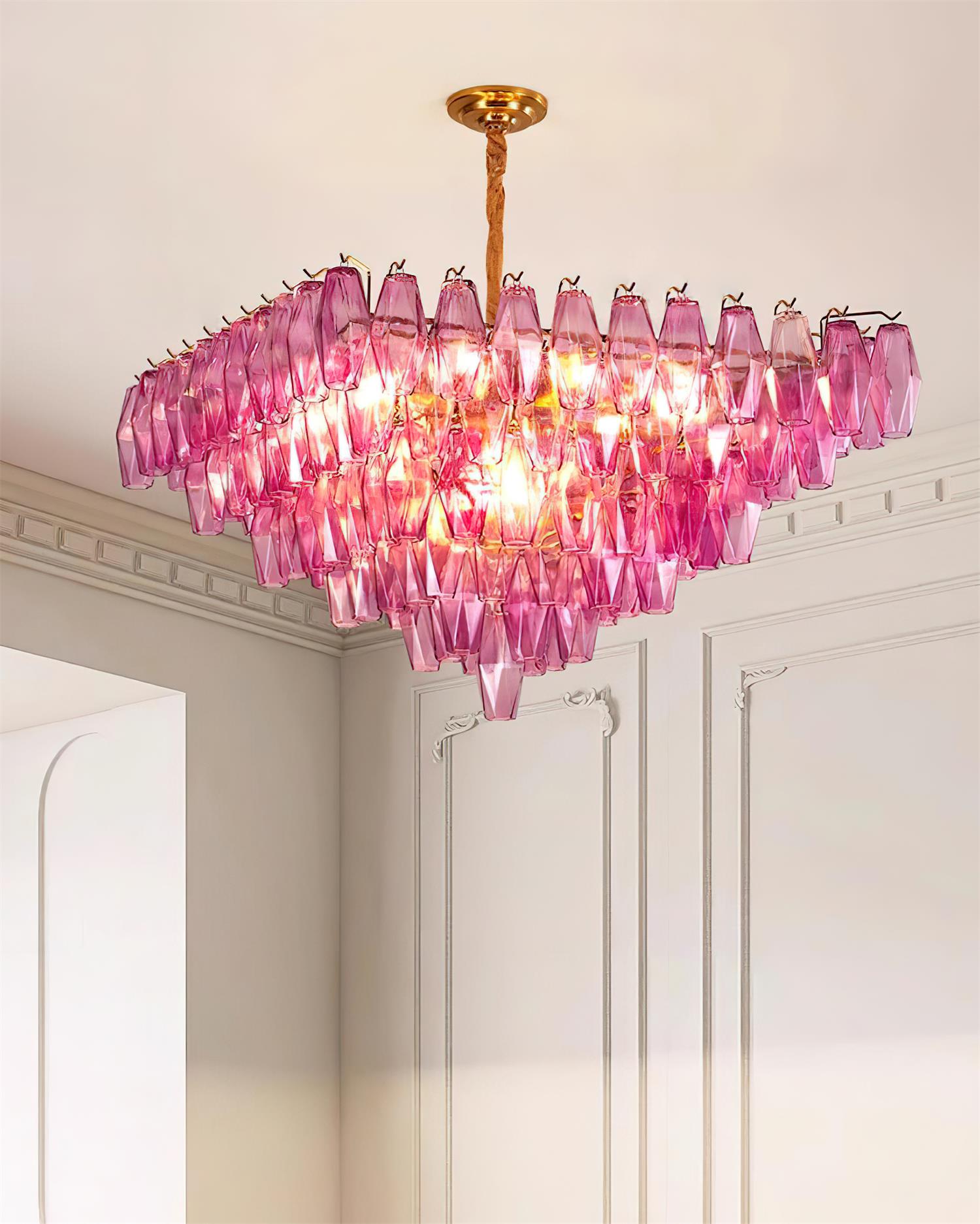 Petralyn Chandelier Prism Cascade - Letslighting