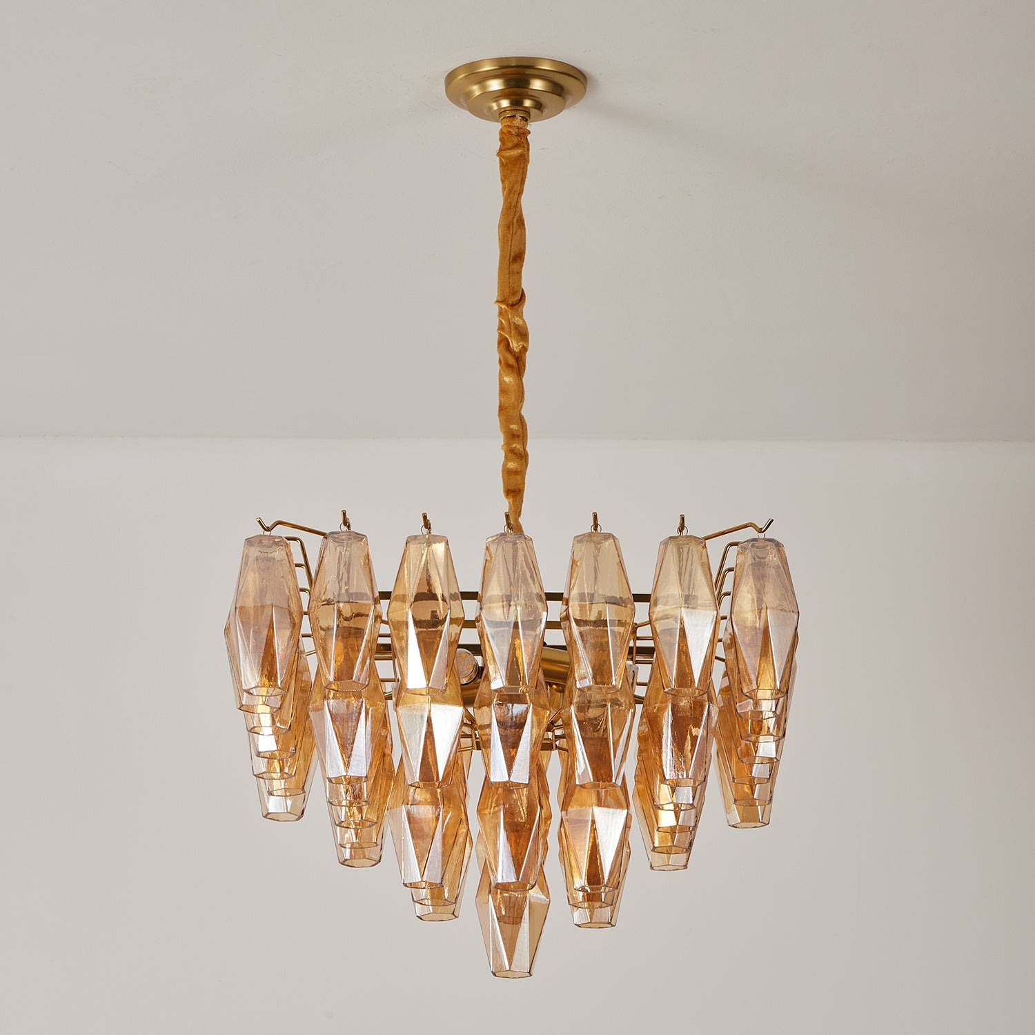 Petralyn Chandelier Prism Cascade - Letslighting