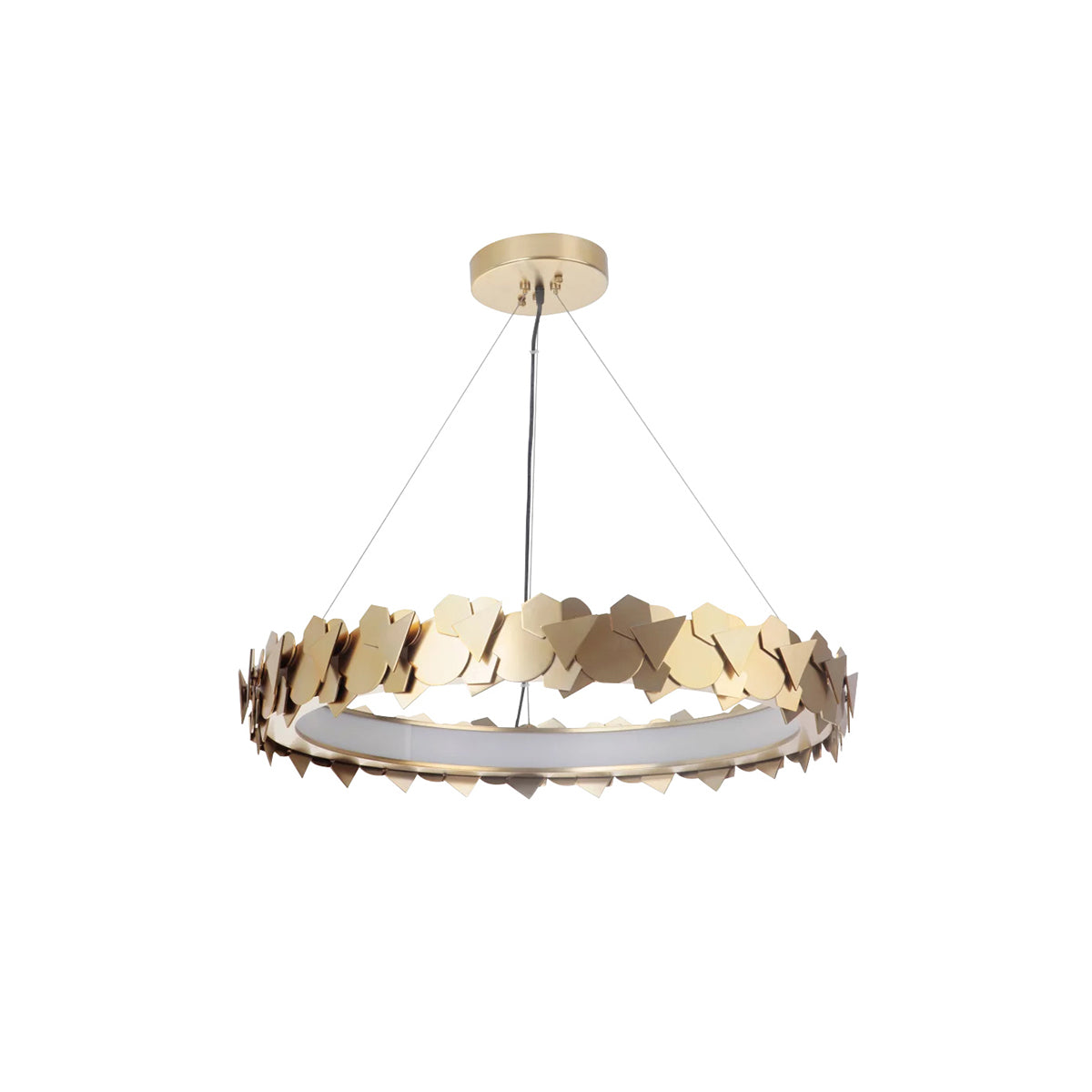 Philomenos Modern Minimalist Halo Chandelier - Letslighting