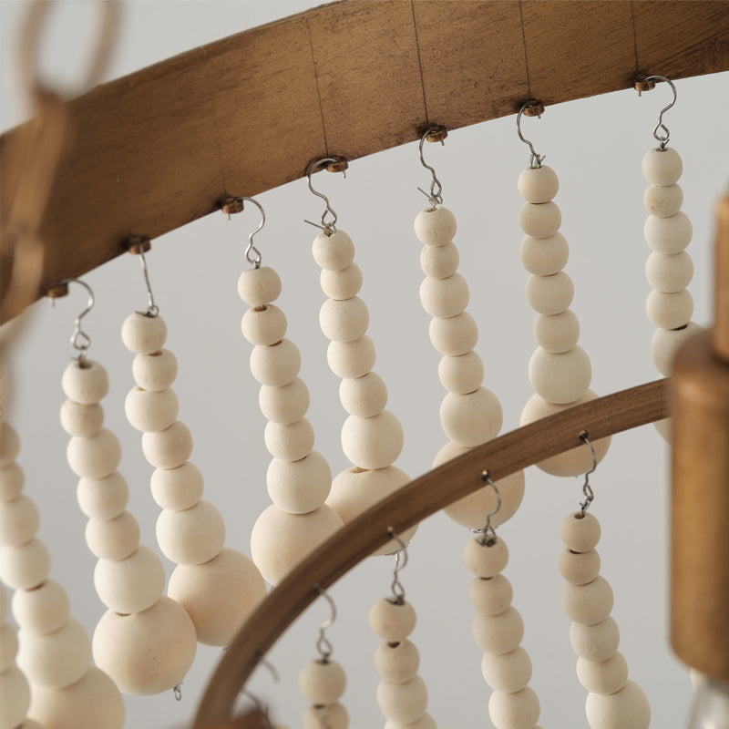Avrinir Postmodern Luxury Large Wooden Chandelier - Letslighting