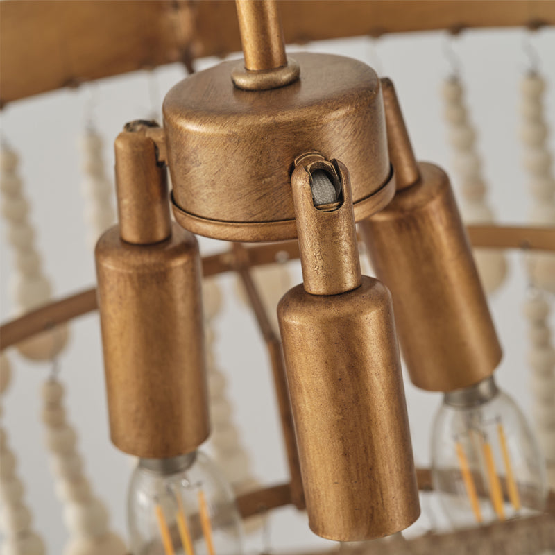 Avrinir Postmodern Luxury Large Wooden Chandelier - Letslighting
