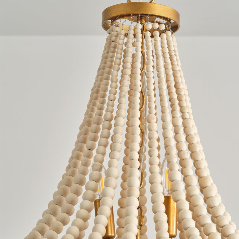 Avrinir Postmodern Luxury Large Wooden Chandelier - Letslighting