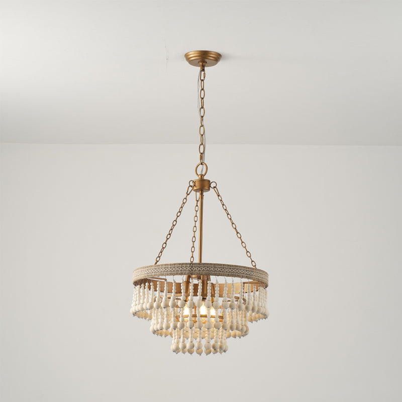 Avrinir Postmodern Luxury Large Wooden Chandelier - Letslighting