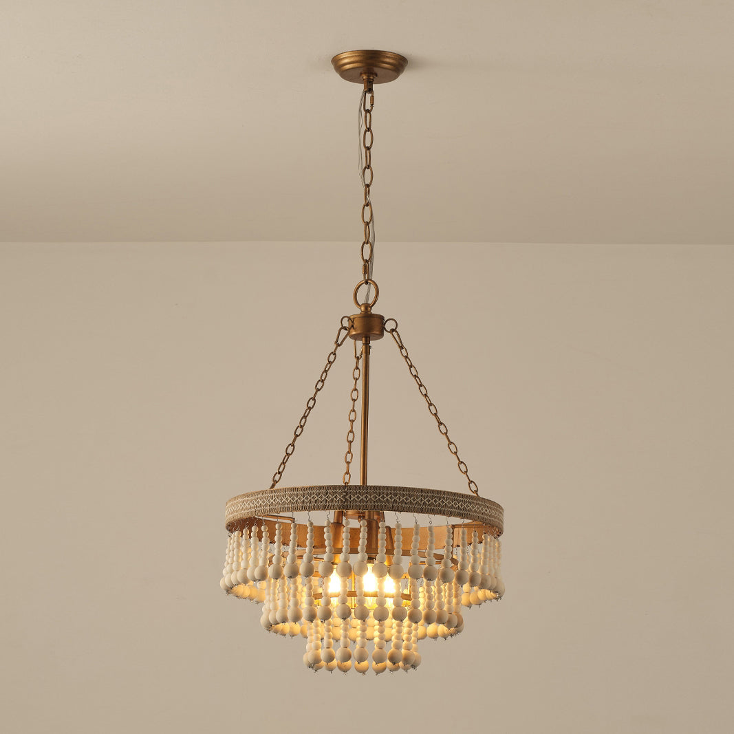 Avrinir Postmodern Luxury Large Wooden Chandelier - Letslighting