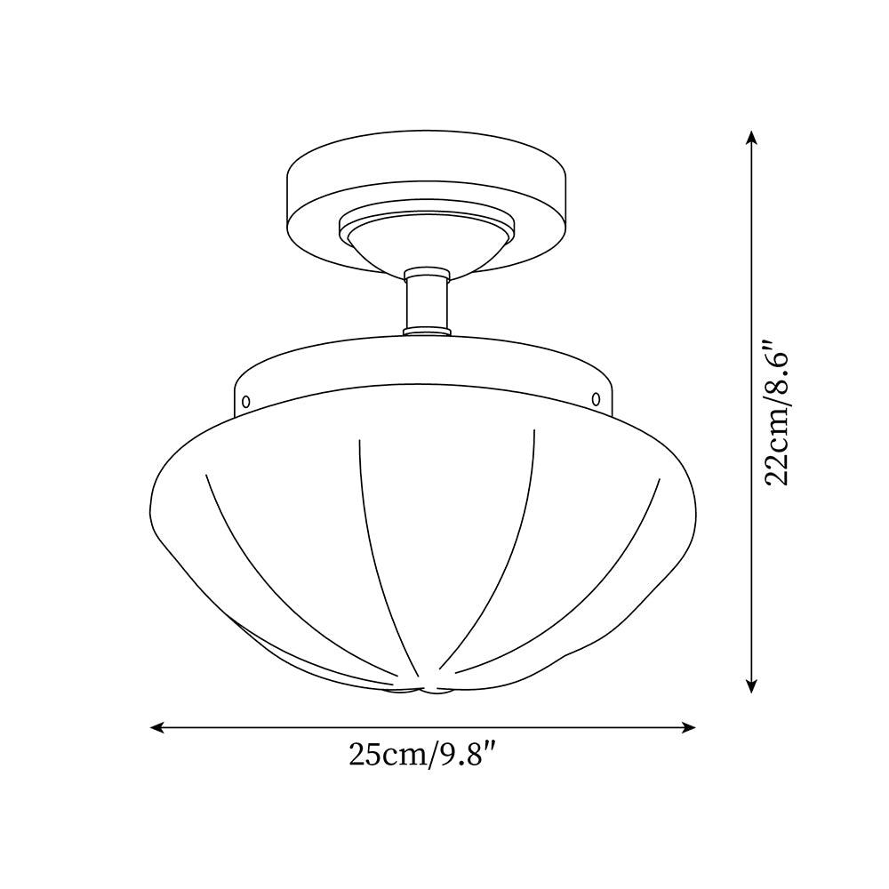 Velluto Ceiling Light - Letslighting