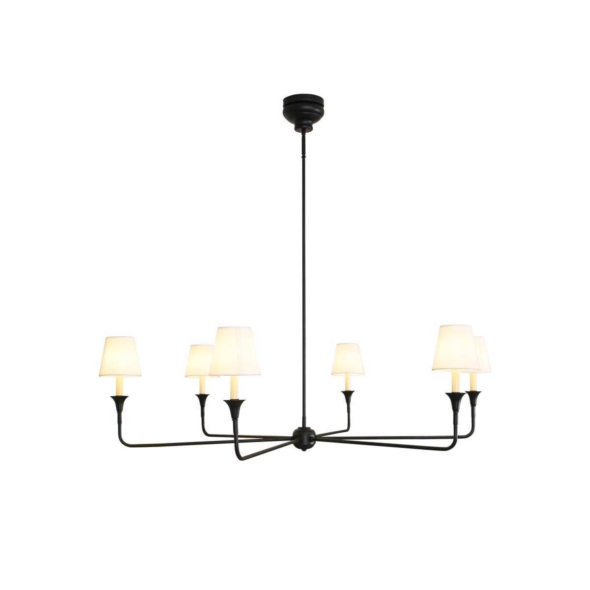 Arthaila Vintage Industrial Grande Fabric Chandelier - Letslighting