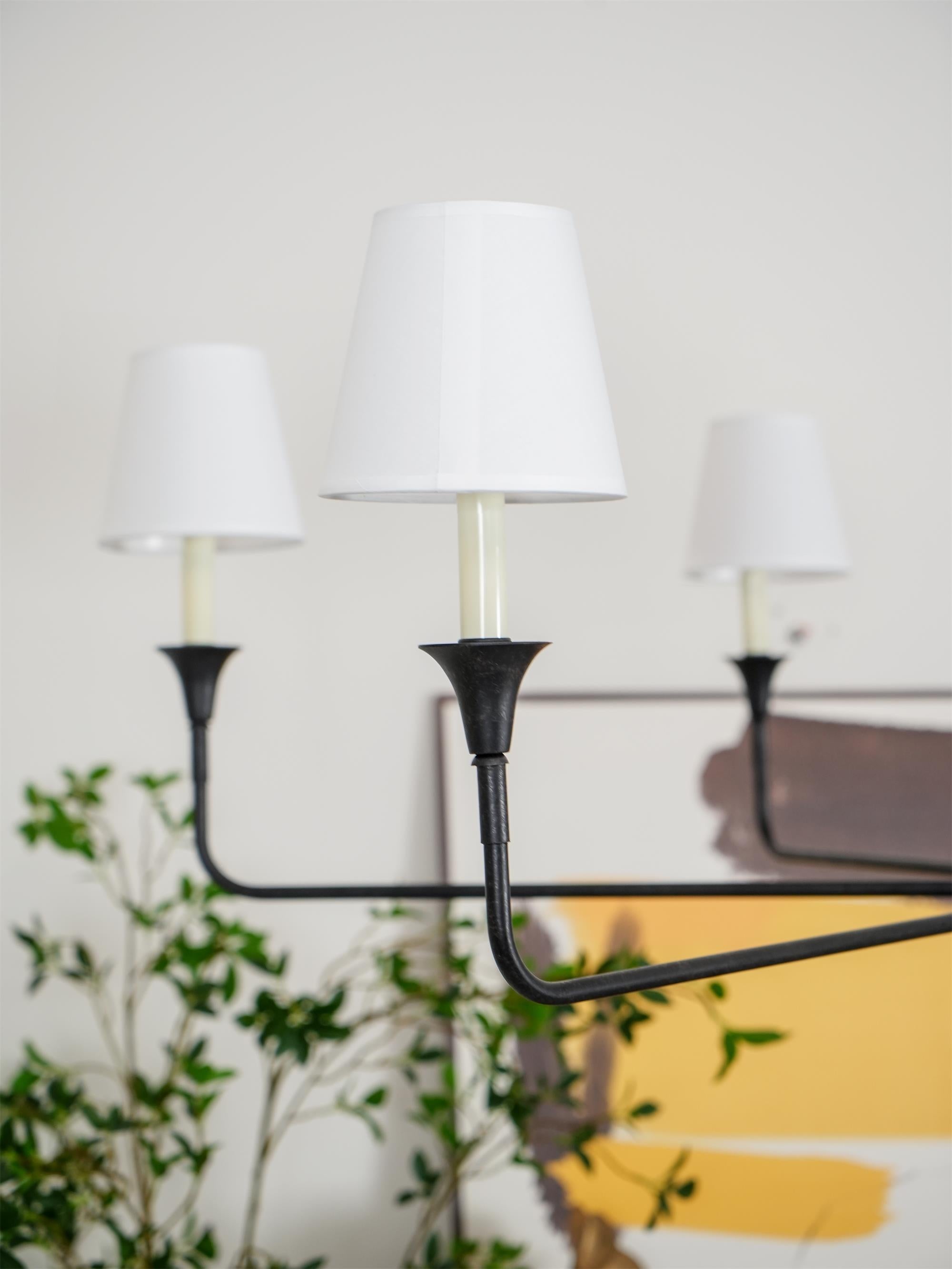 Arthaila Vintage Industrial Grande Fabric Chandelier - Letslighting