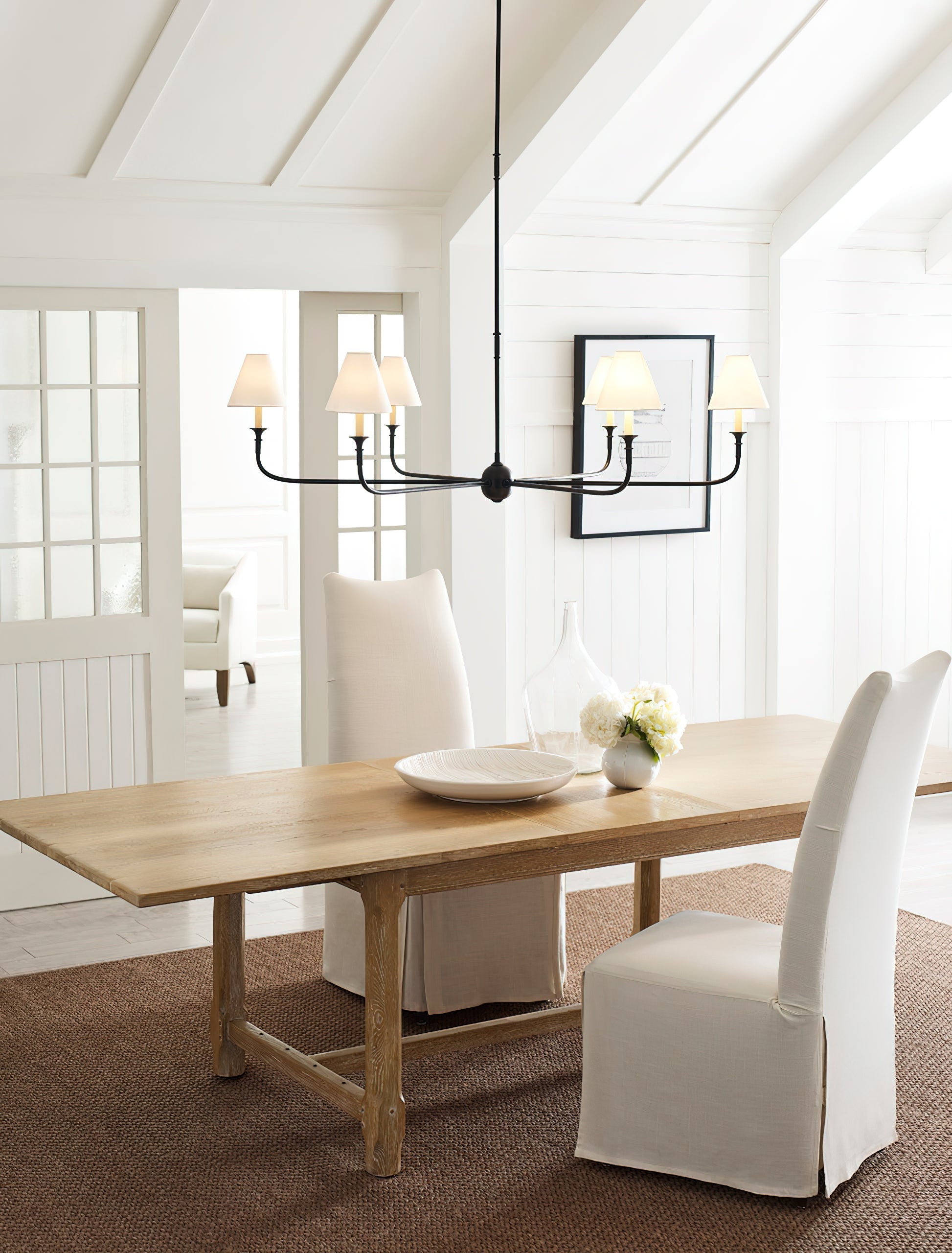 Arthaila Vintage Industrial Grande Fabric Chandelier - Letslighting