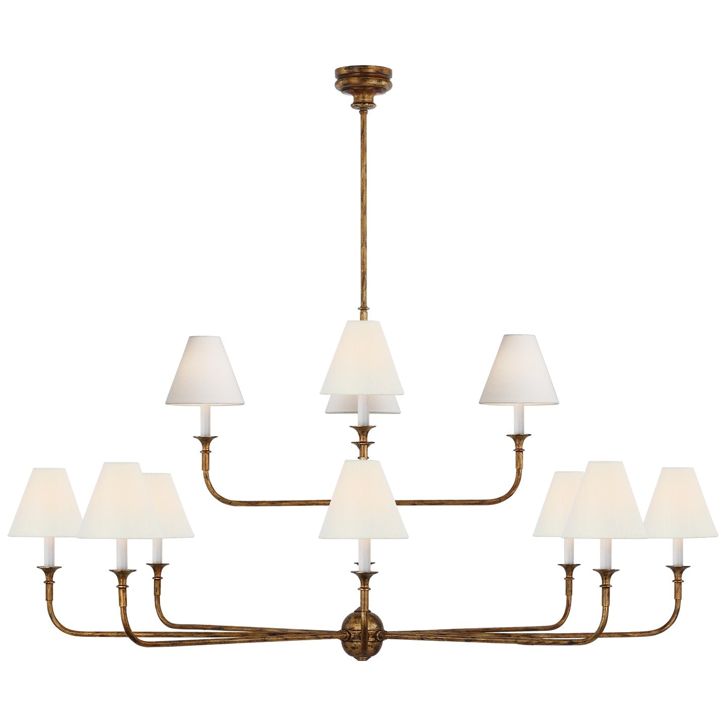 Lustra Pendant Lamp Black Candle Tapered - Letslighting