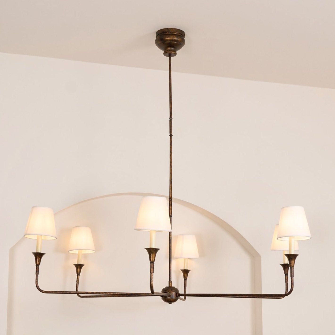 Lustra Pendant Lamp Black Candle Tapered - Letslighting