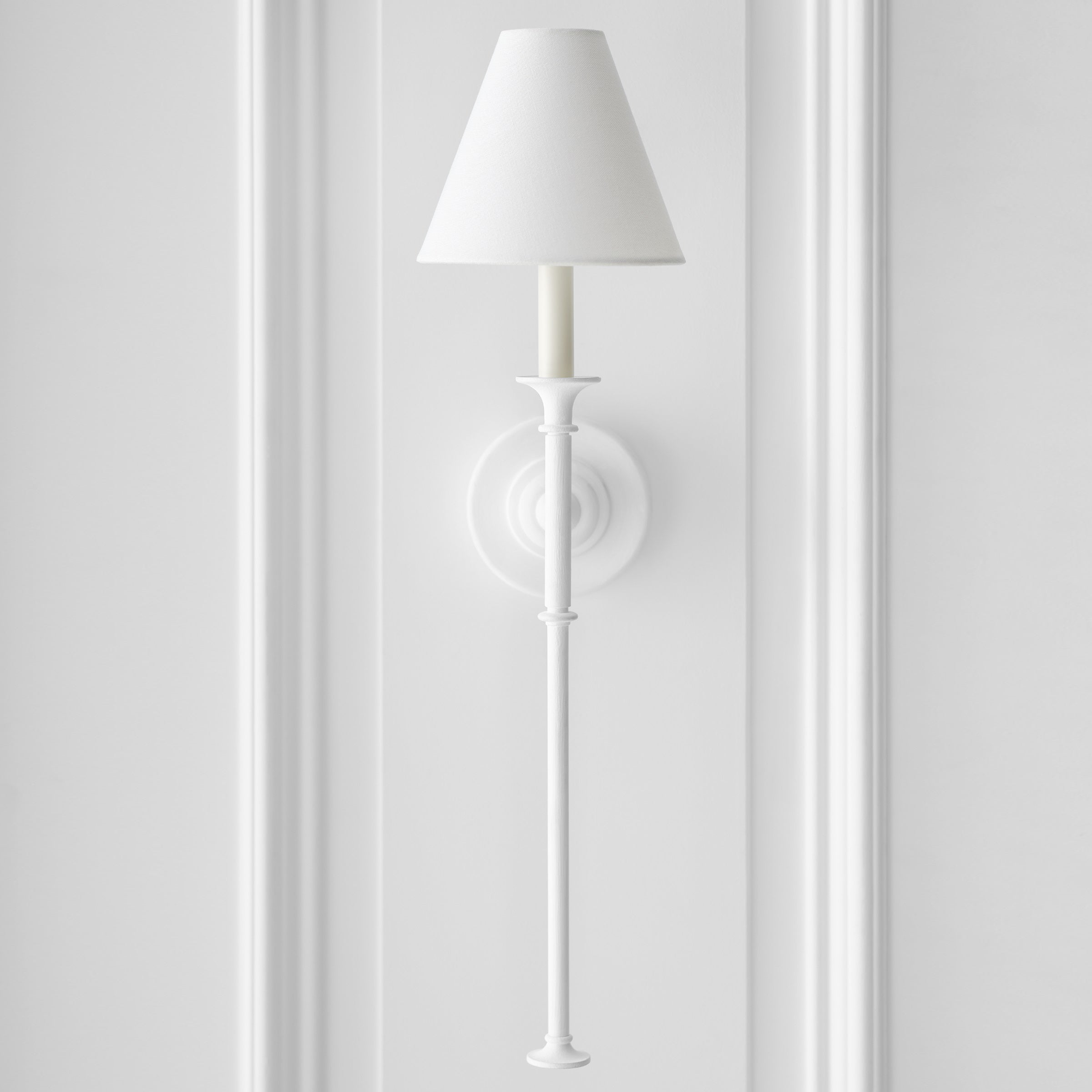 Cygnus Modern Minimalist Traditional Black Fabric Wall Lamp - Letslighting