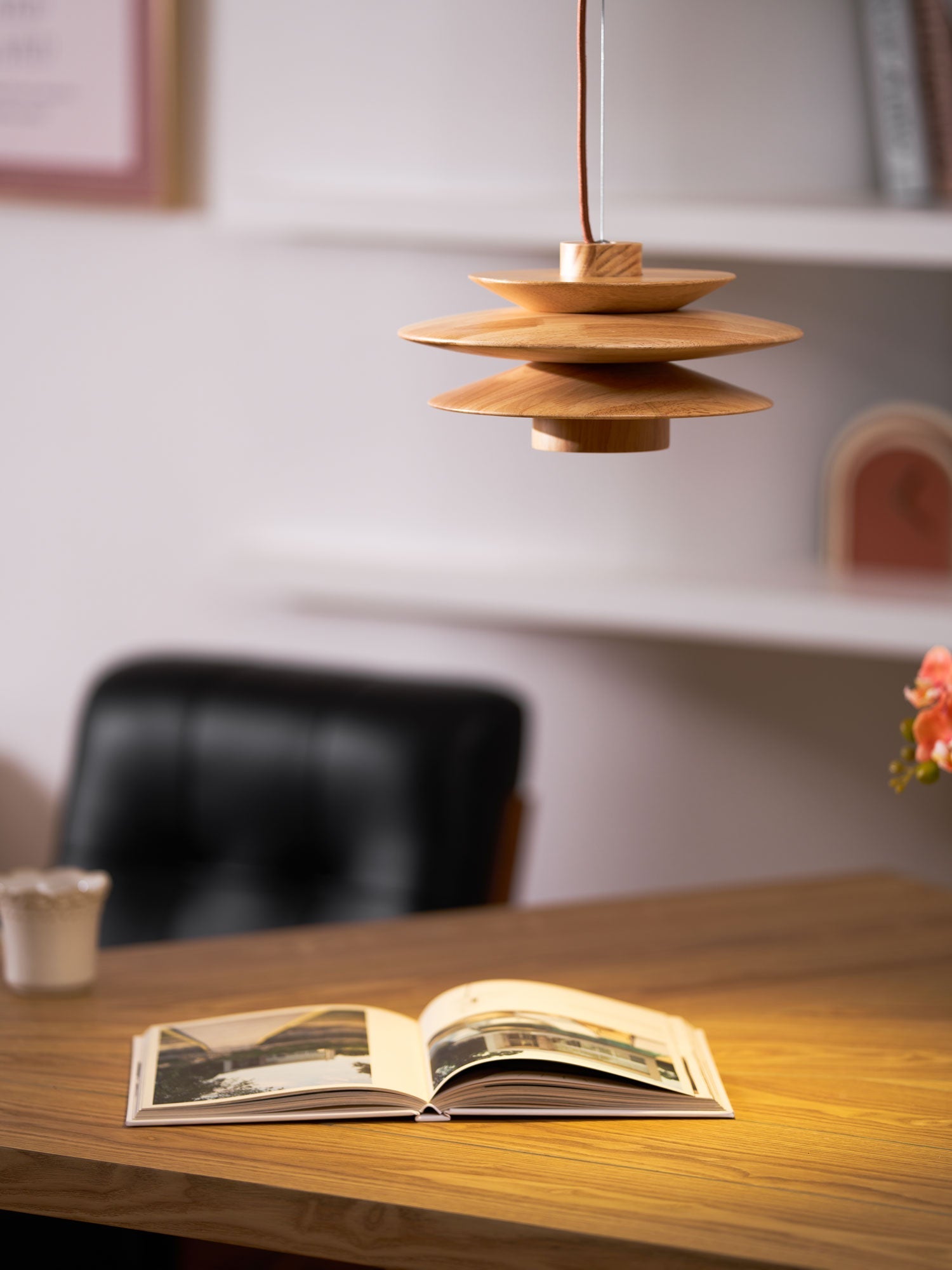 Eldora Wooden Retro Pendant Light - Letslighting