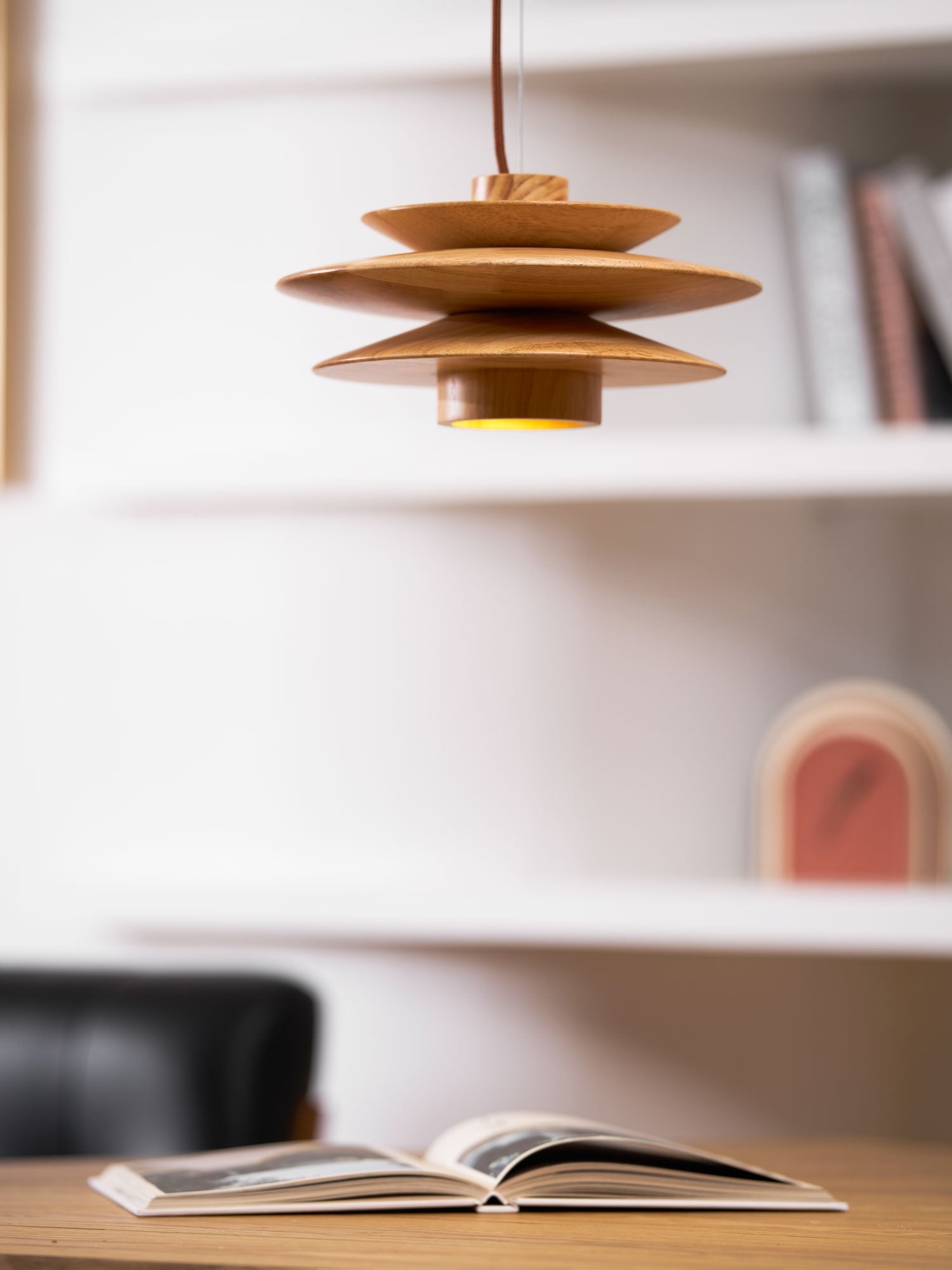 Eldora Wooden Retro Pendant Light - Letslighting