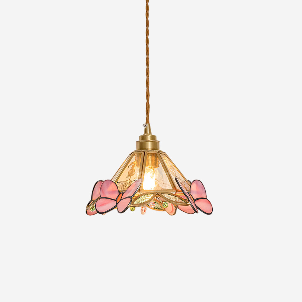 Tiffany Butterfly Stained GlassPendant Light - Letslighting