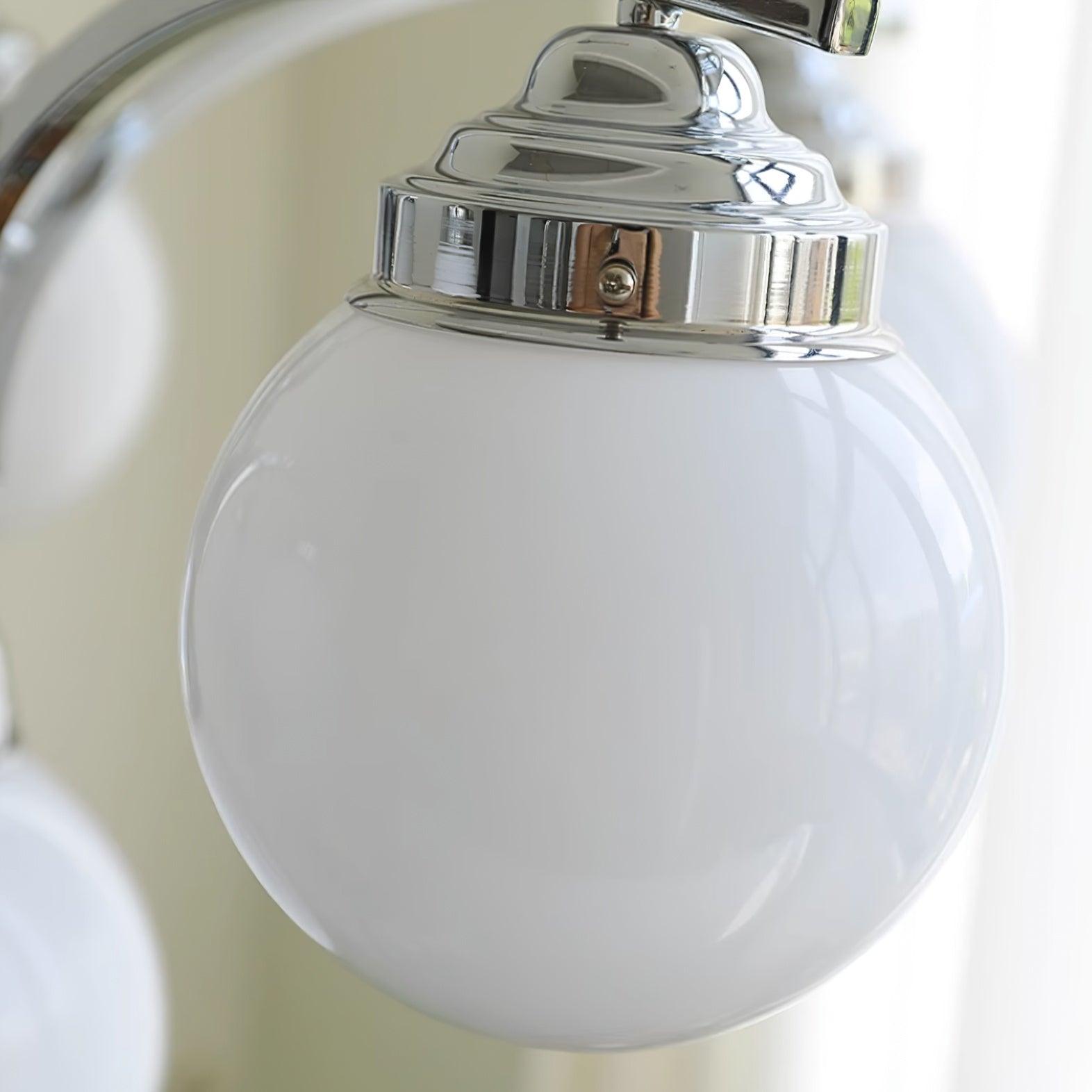 Salamanca Chandelier Glass Chrome Elegant - Letslighting