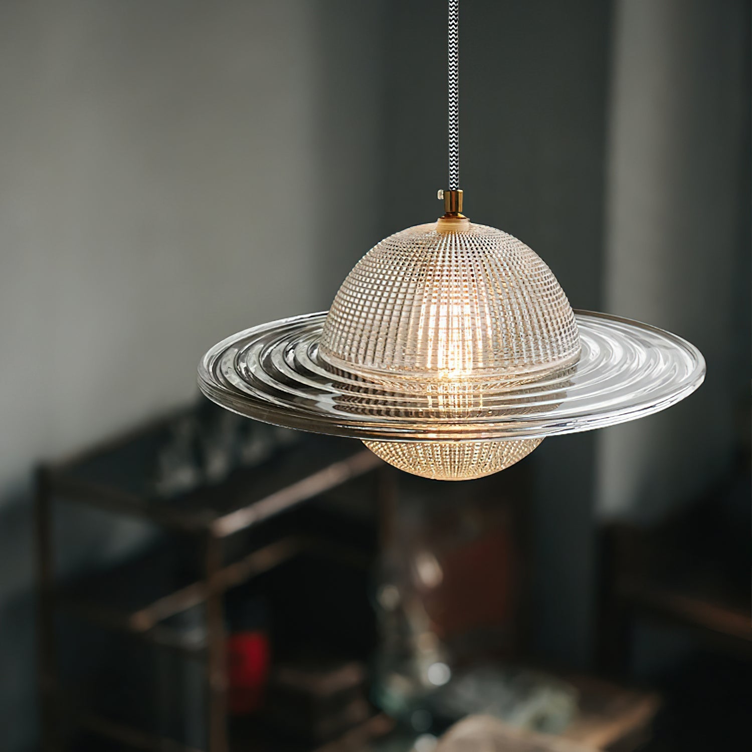 Valentina Modern Creative LED Pendant Light Metal Glass Living Room