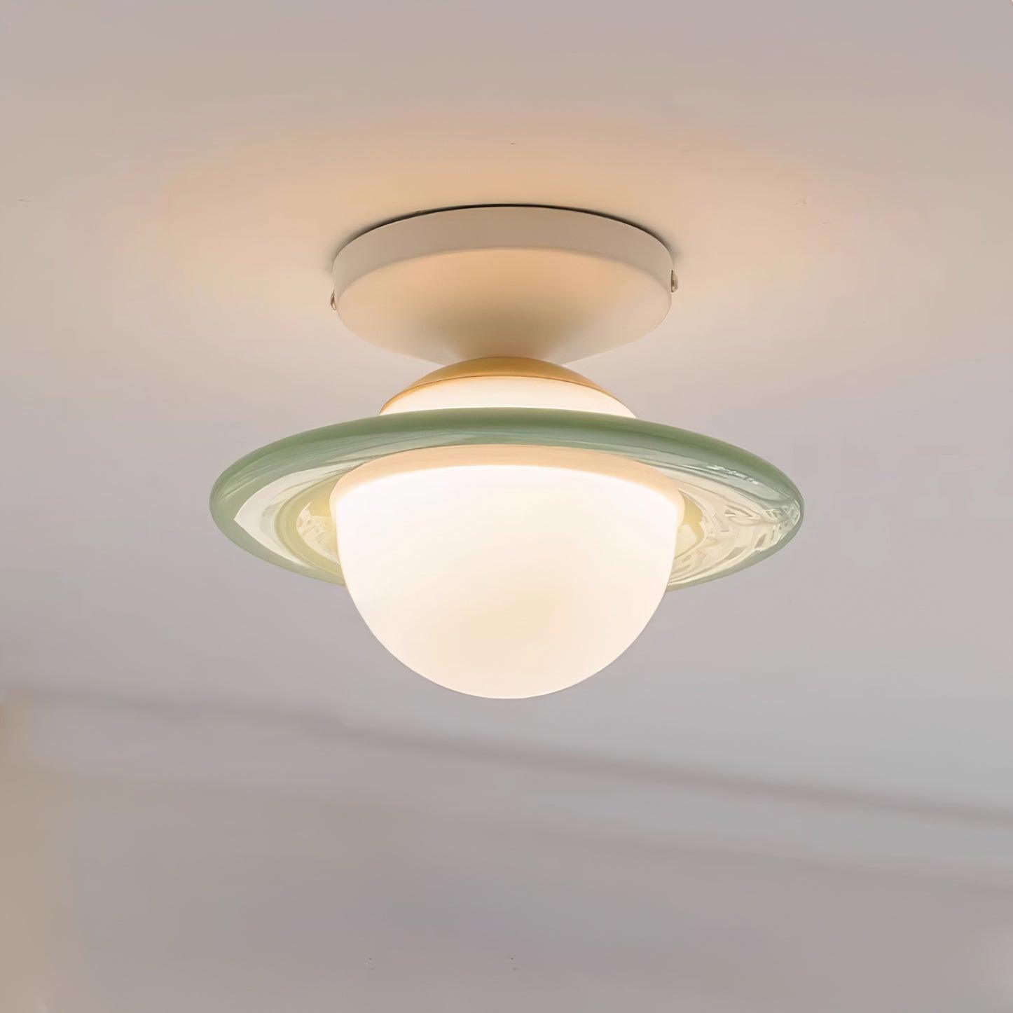 Ceiling Light Playful Planet Shape Soft Glow Whimsical Modern - Letslighting