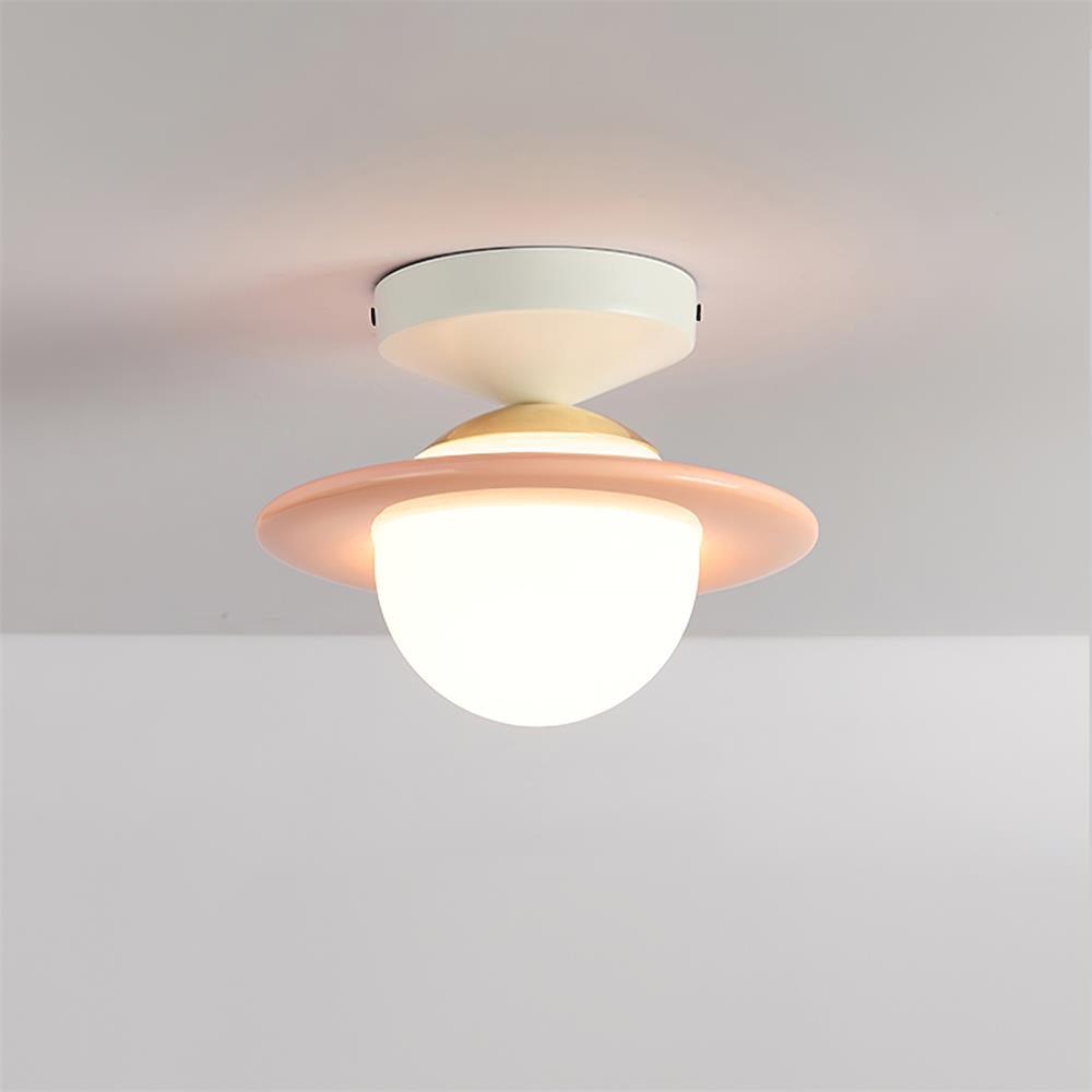 Ceiling Light Playful Planet Shape Soft Glow Whimsical Modern - Letslighting