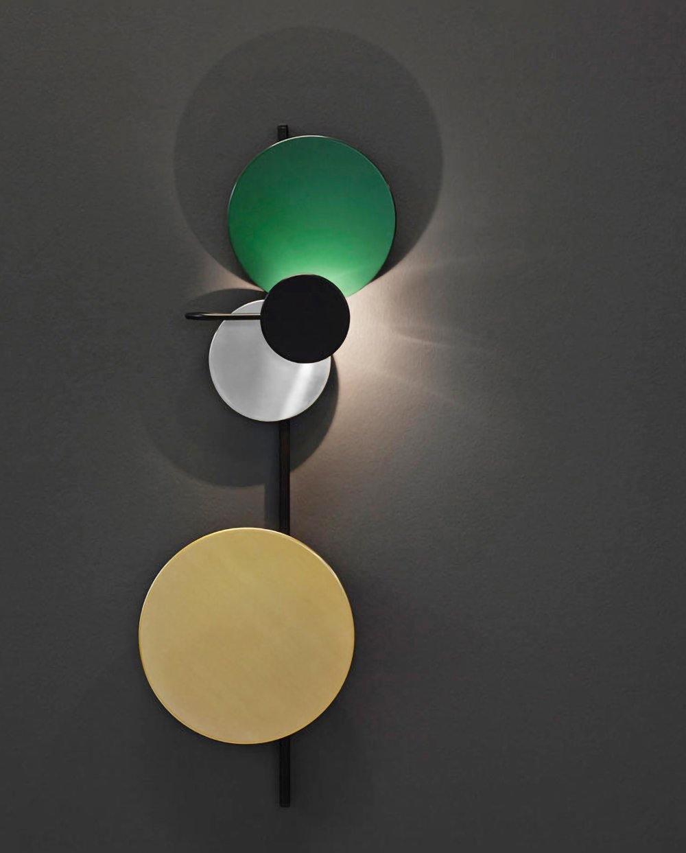 Lustra Wall Lamp Magnetic Discs Artistic - Letslighting
