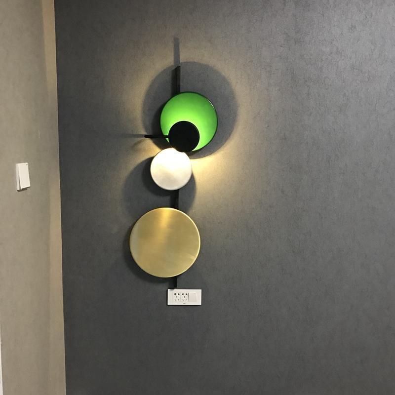Lustra Wall Lamp Magnetic Discs Artistic - Letslighting