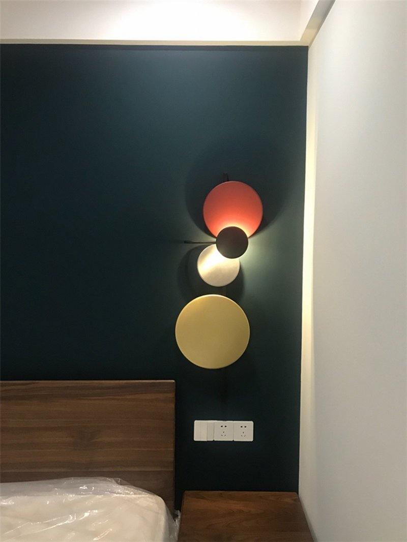 Lustra Wall Lamp Magnetic Discs Artistic - Letslighting