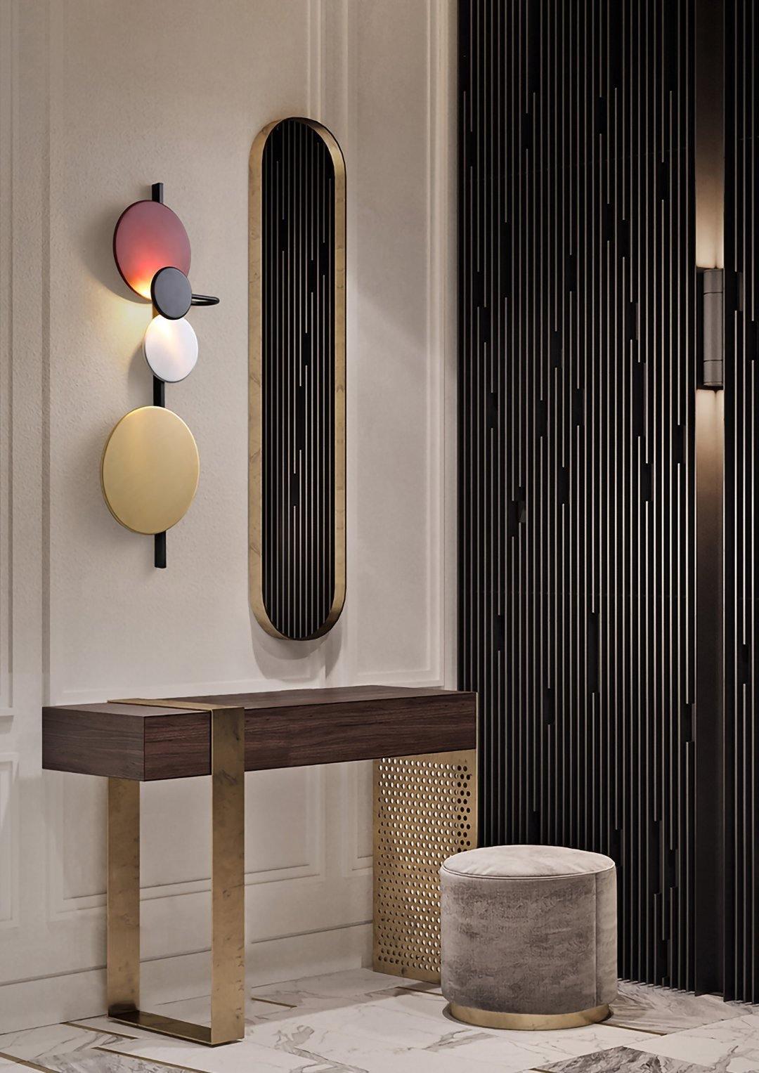 Lustra Wall Lamp Magnetic Discs Artistic - Letslighting