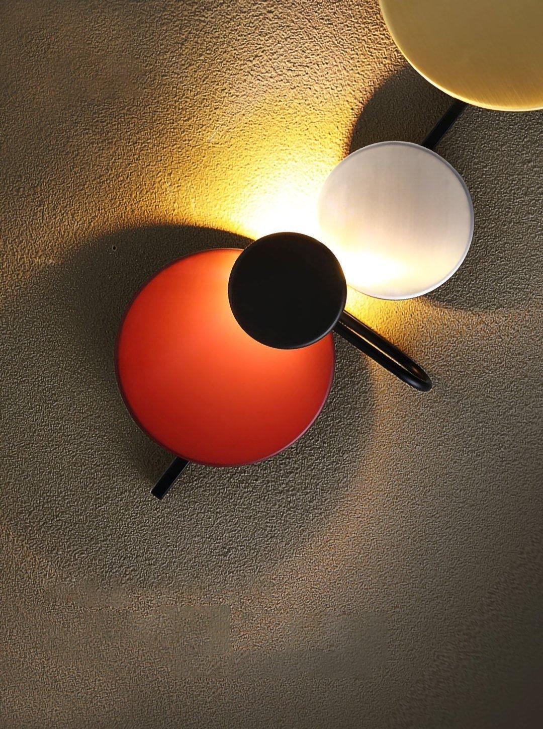 Lustra Wall Lamp Magnetic Discs Artistic - Letslighting