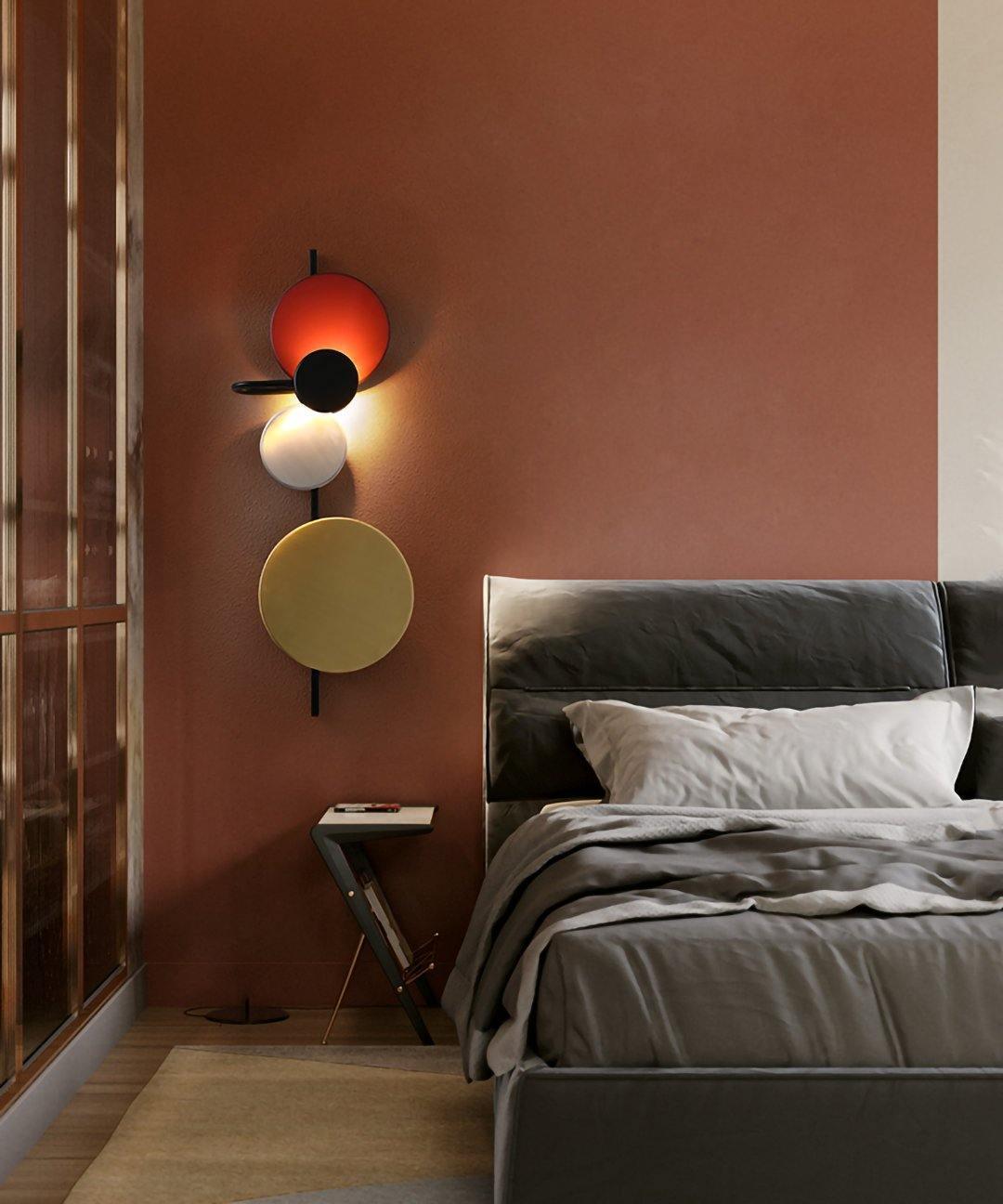 Lustra Wall Lamp Magnetic Discs Artistic - Letslighting