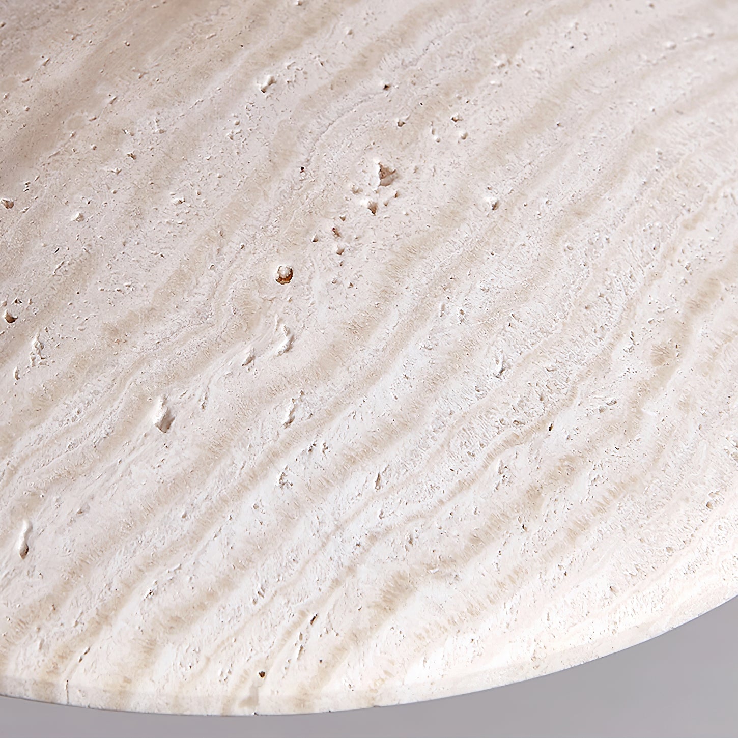 Zodore Wide-Brim Travertine Pendant Light - Letslighting