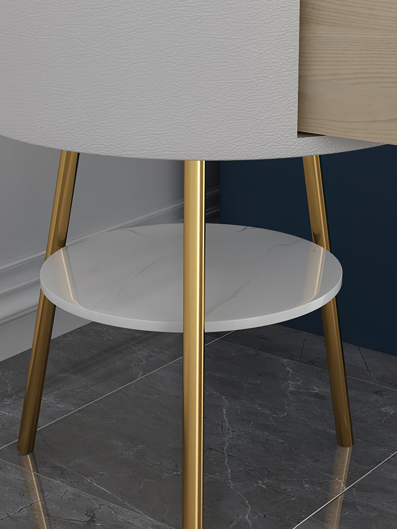 Pleated Arc Floor Light - Blowlighting