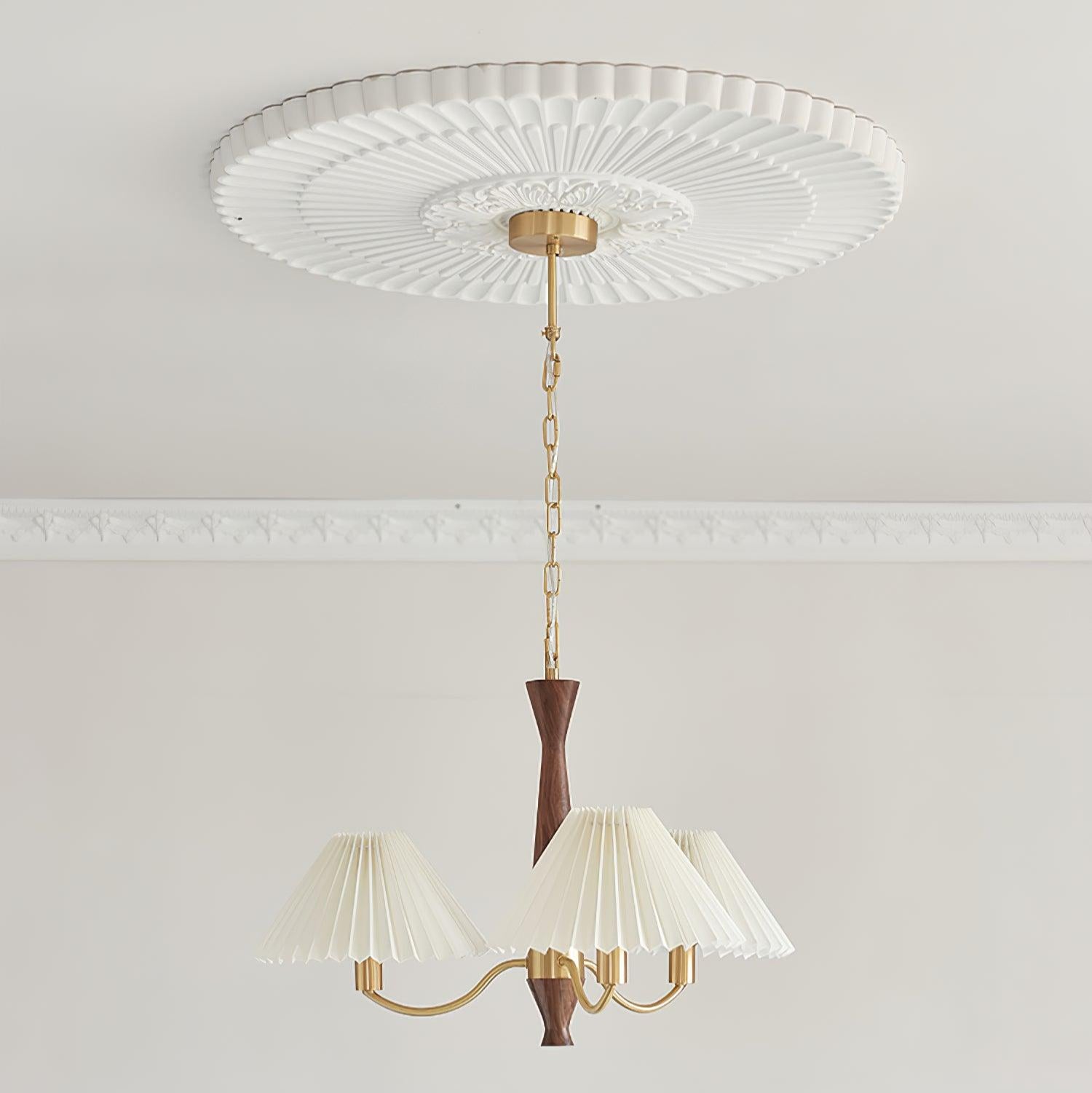 Muto Pleated Chandelier Fabric
