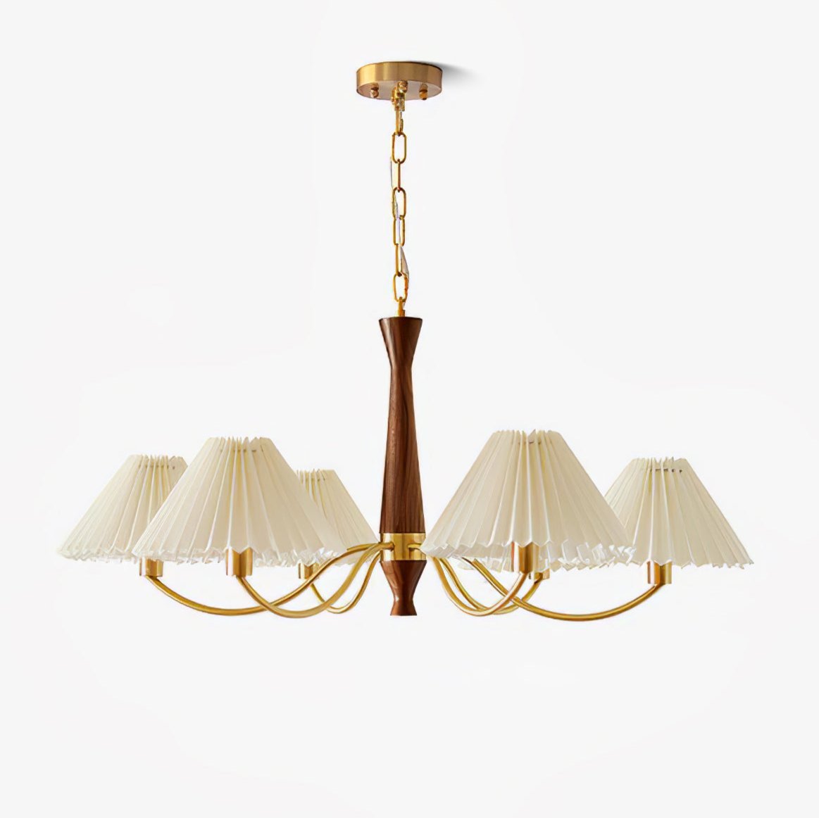 Muto Pleated Chandelier Fabric
