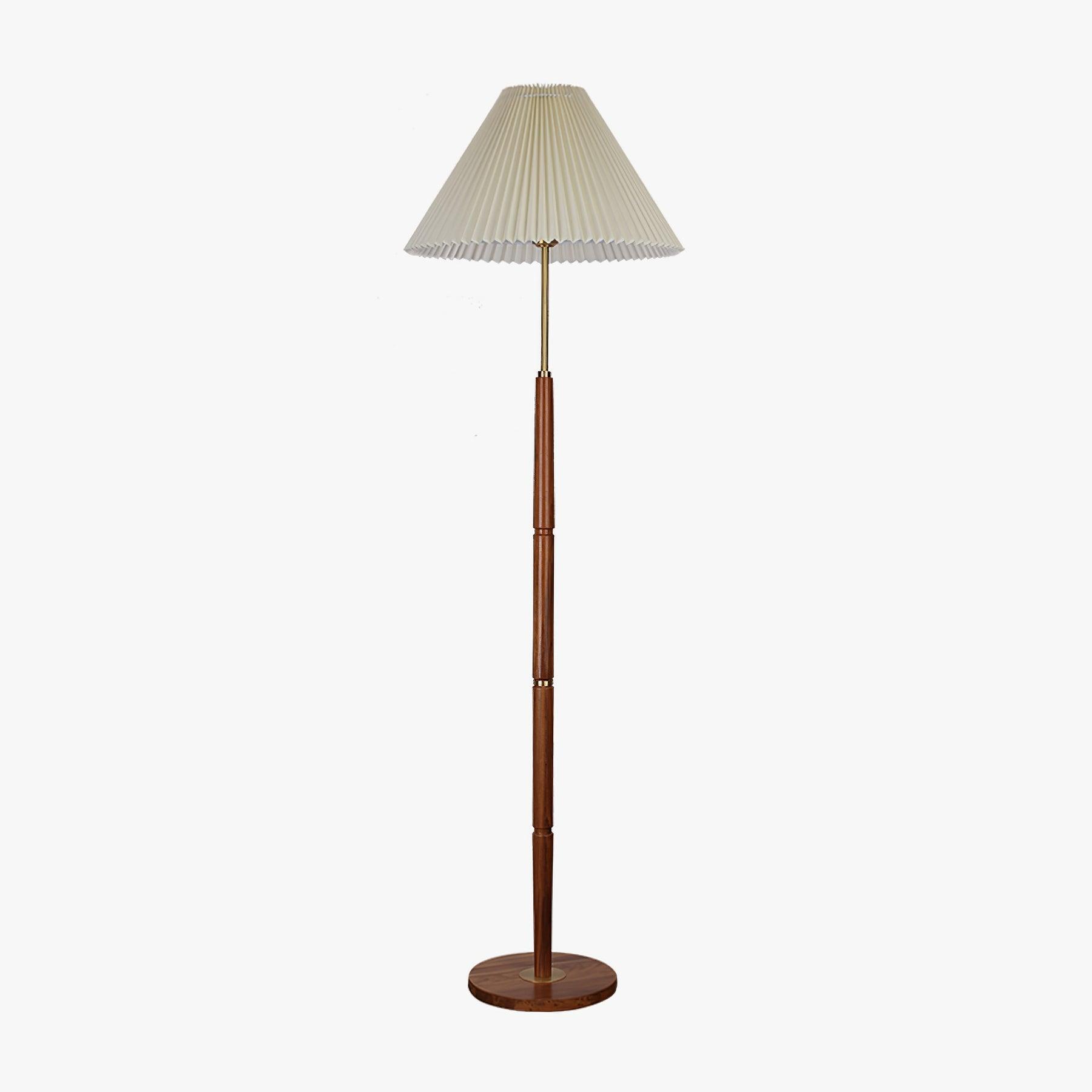 Cary Minimalist Wood Floor Lamp - Letslighting