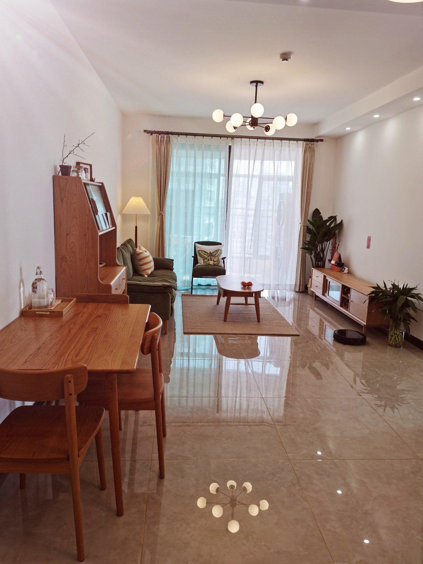 Cary Minimalist Wood Floor Lamp - Letslighting