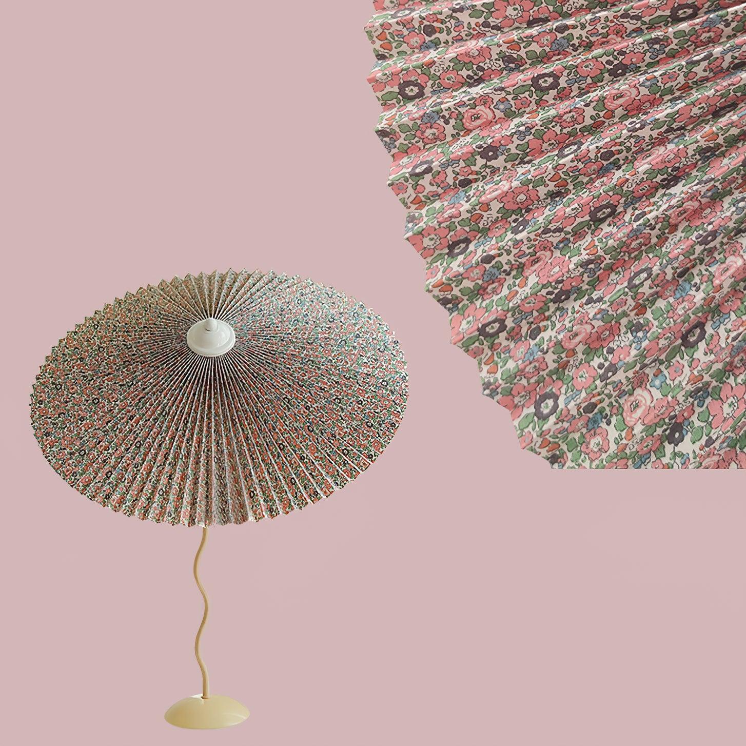 Floran Fabric Artistic Table Lamp - Letslighting