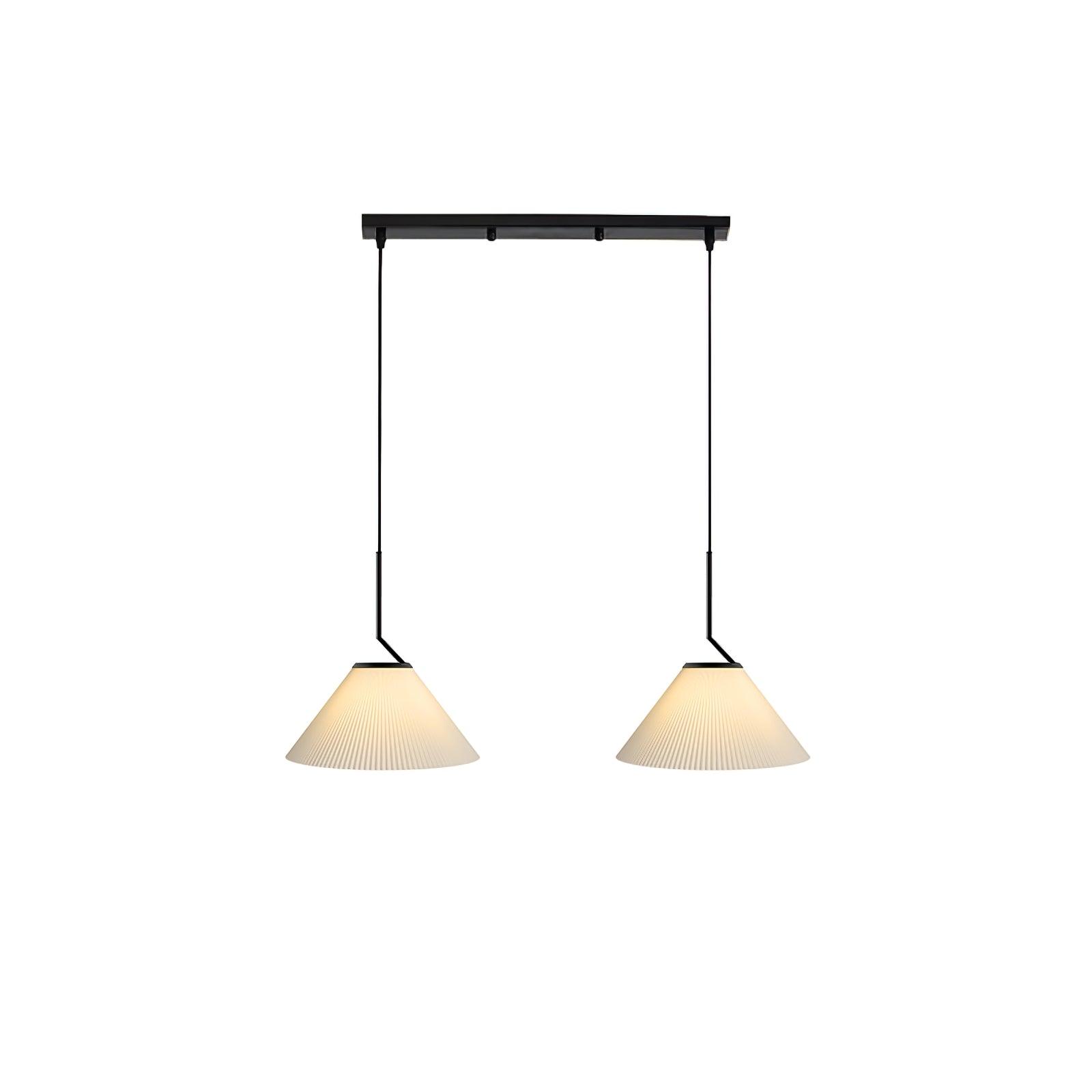 Zoravine Pleated Fabric Pendant Light - Letslighting