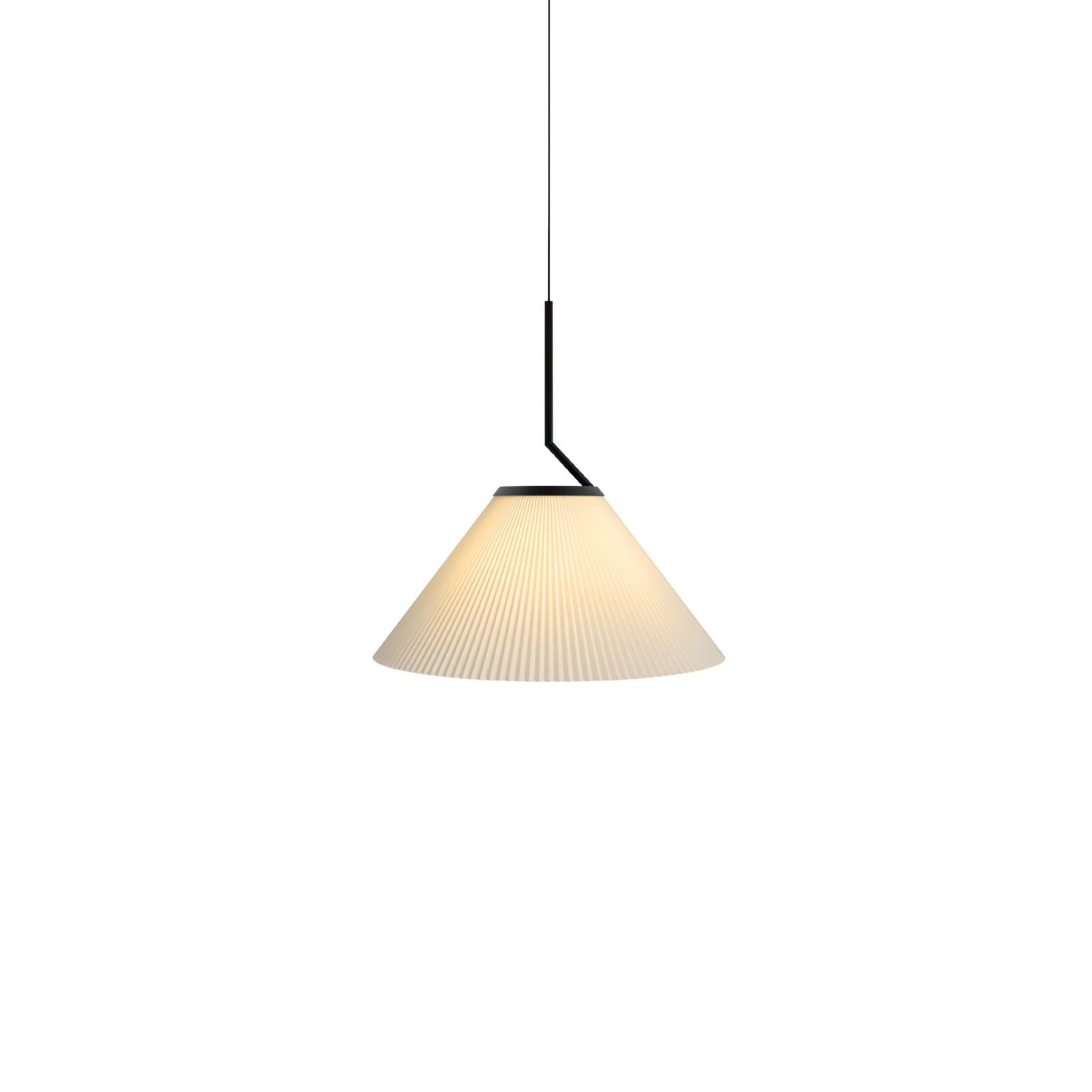 Zoravine Pleated Fabric Pendant Light - Letslighting